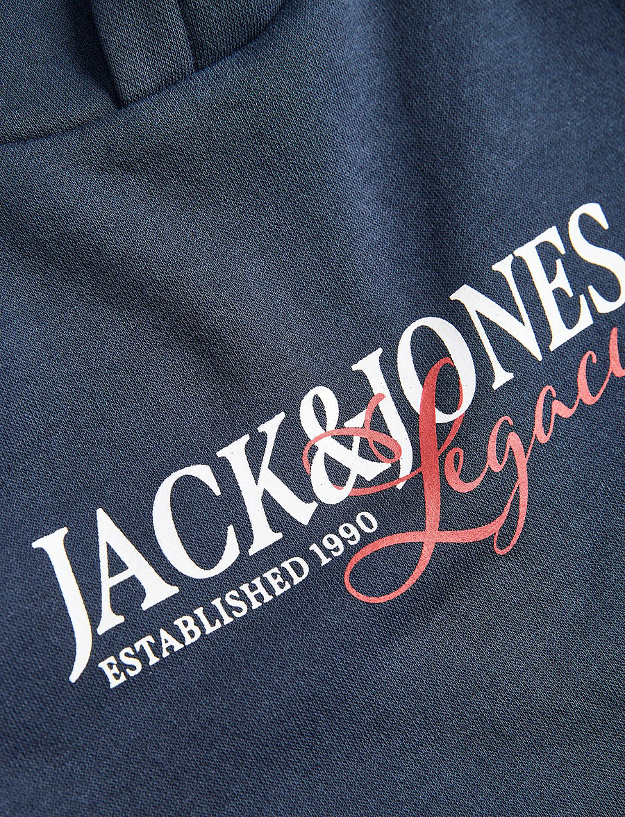 Jack & Jones - JJJADE SWEAT HOOD BF JNR - kapuutsiga pusad - navy blazer - 3