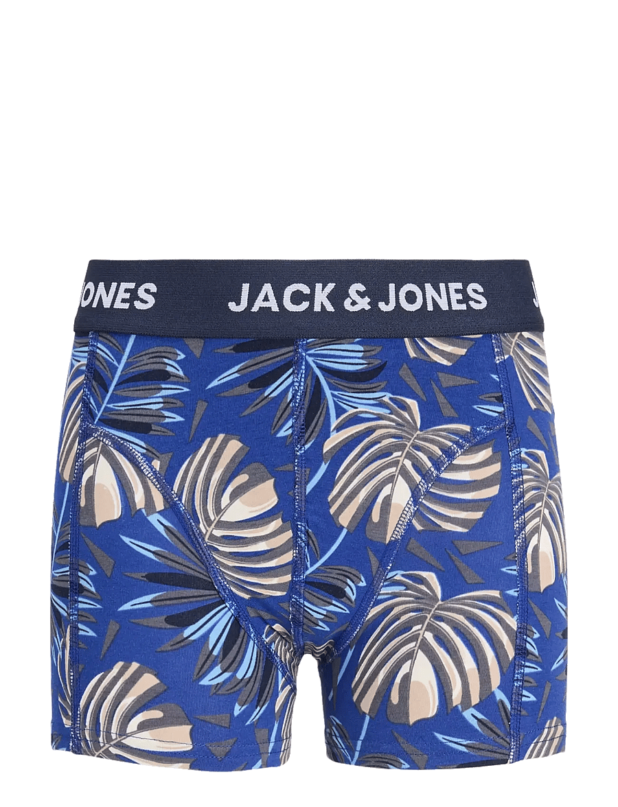 Jack & Jones - JACHENDO LEAVES TRUNKS 3 PACK JNR - vetiver - 3