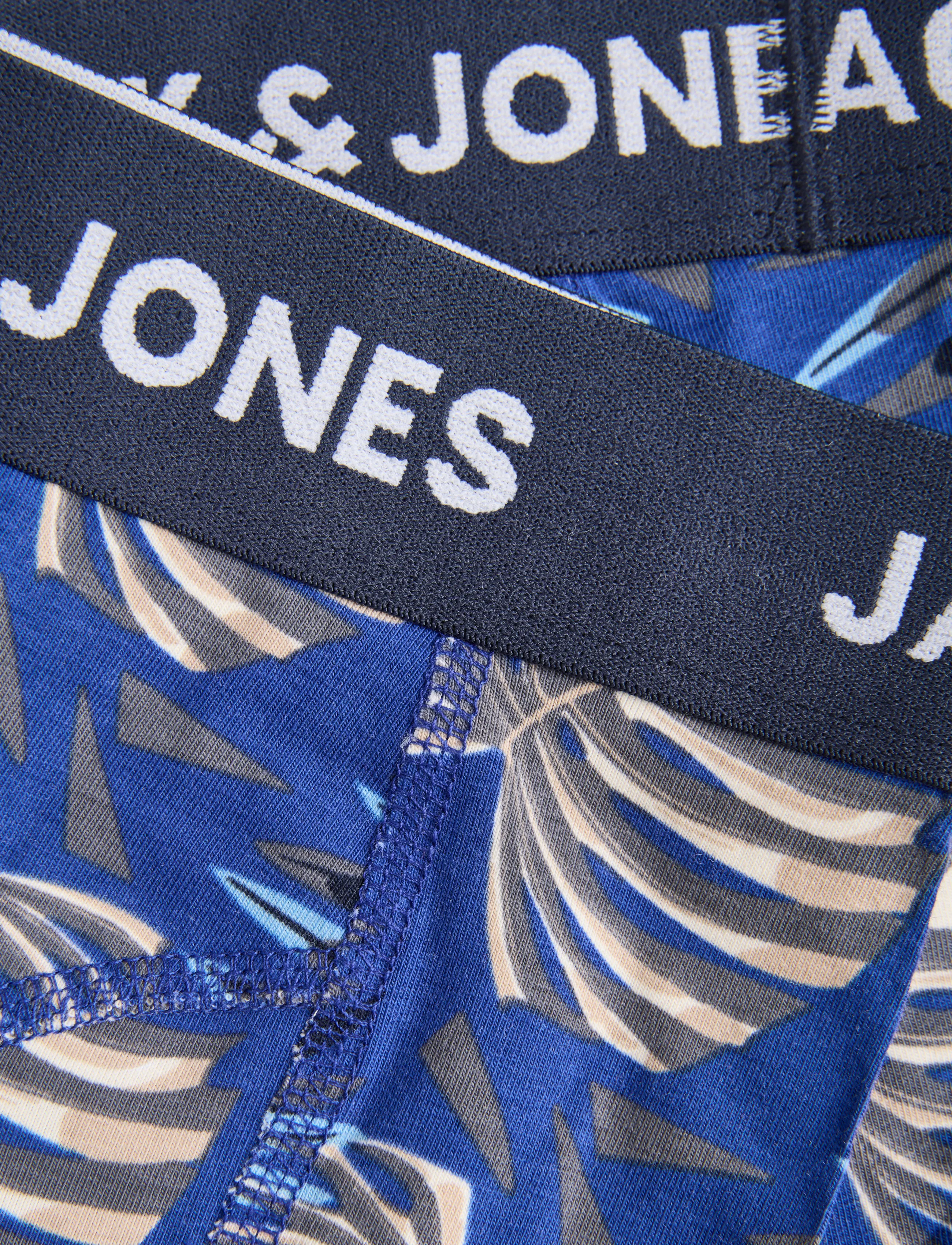 Jack & Jones - JACHENDO LEAVES TRUNKS 3 PACK JNR - vetiver - 5