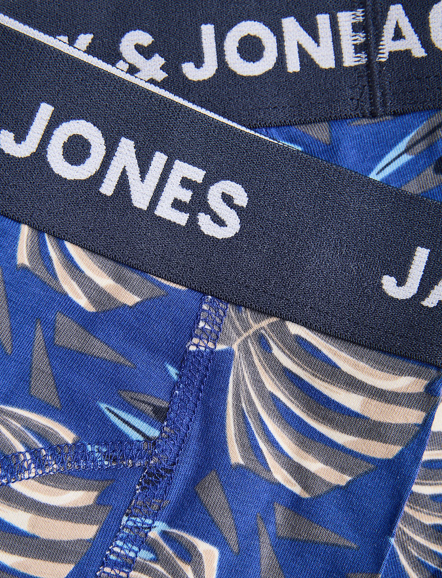 Jack & Jones - JACHENDO LEAVES TRUNKS 3 PACK JNR - vetiver - 5