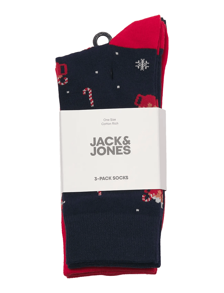Jack & Jones - JACXMAS STOCK SOCKS 3 PACK JNR - navy blazer - 1