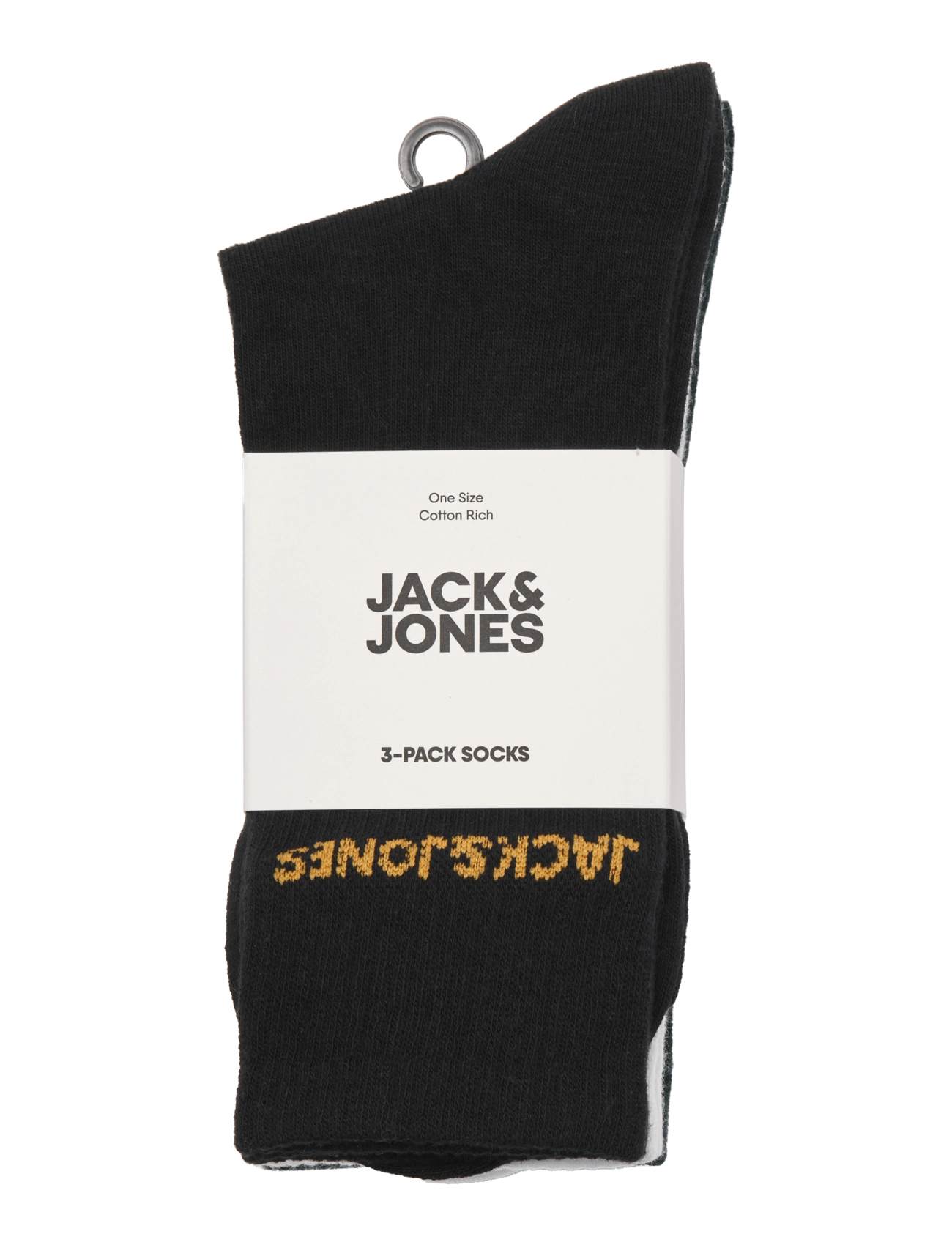 Jack & Jones - JACBRUNO TENNIS SOCKS 3 PACK JNR - black - 1