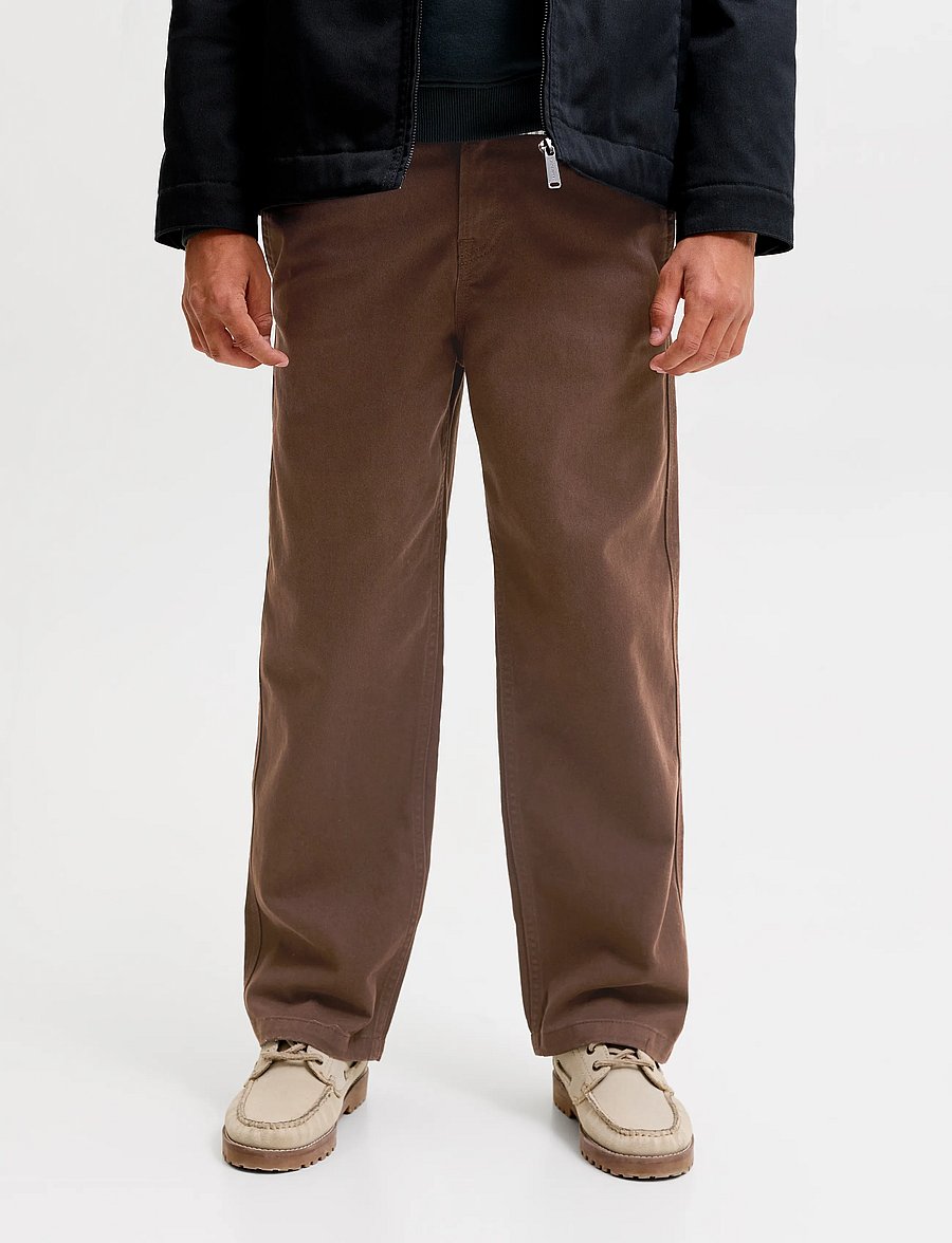 Jack & Jones - JPSTALEX ANDREJ 5 POCKET JNR - chinos - cocoa - 0