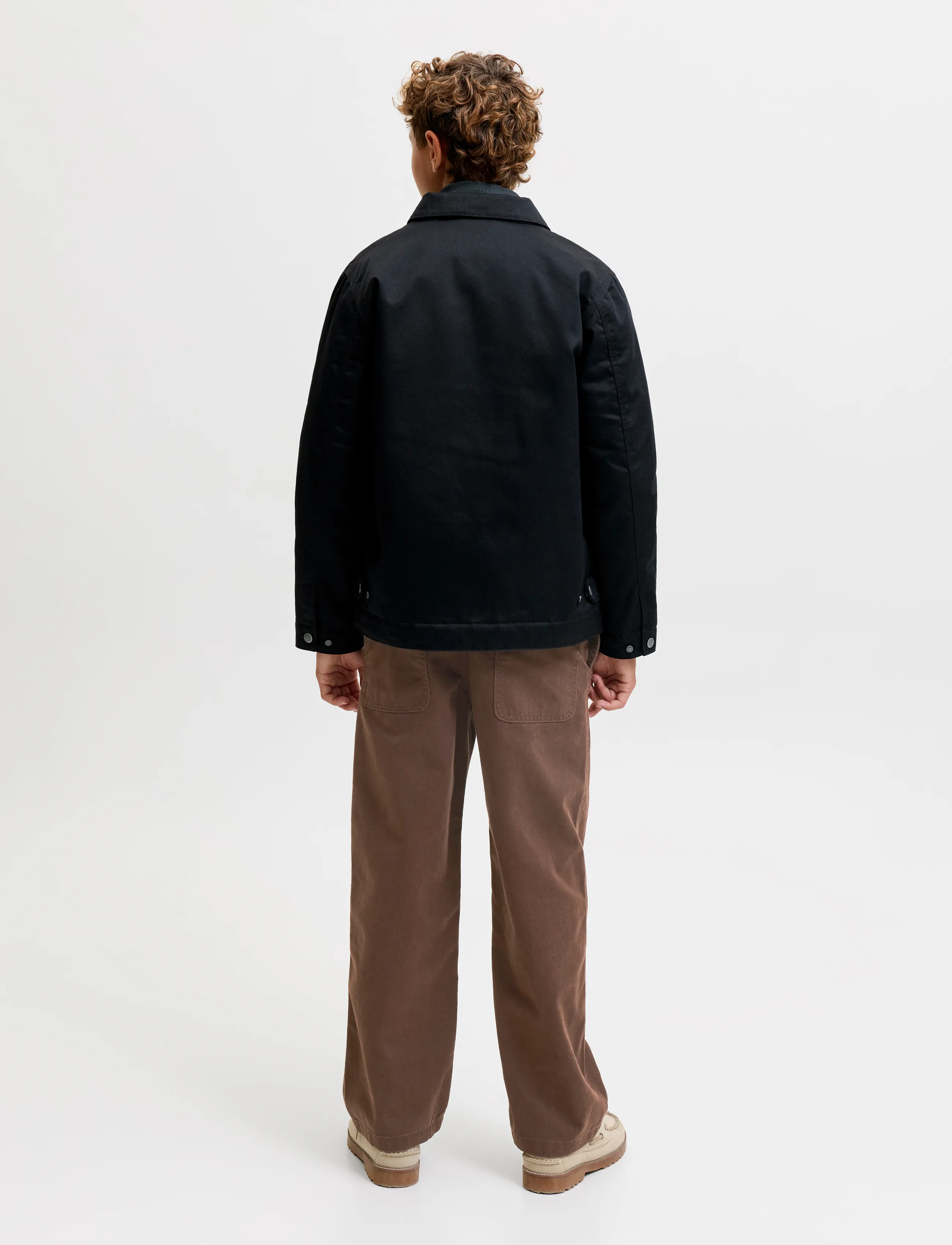 Jack & Jones - JPSTALEX ANDREJ 5 POCKET JNR - chinos - cocoa - 3