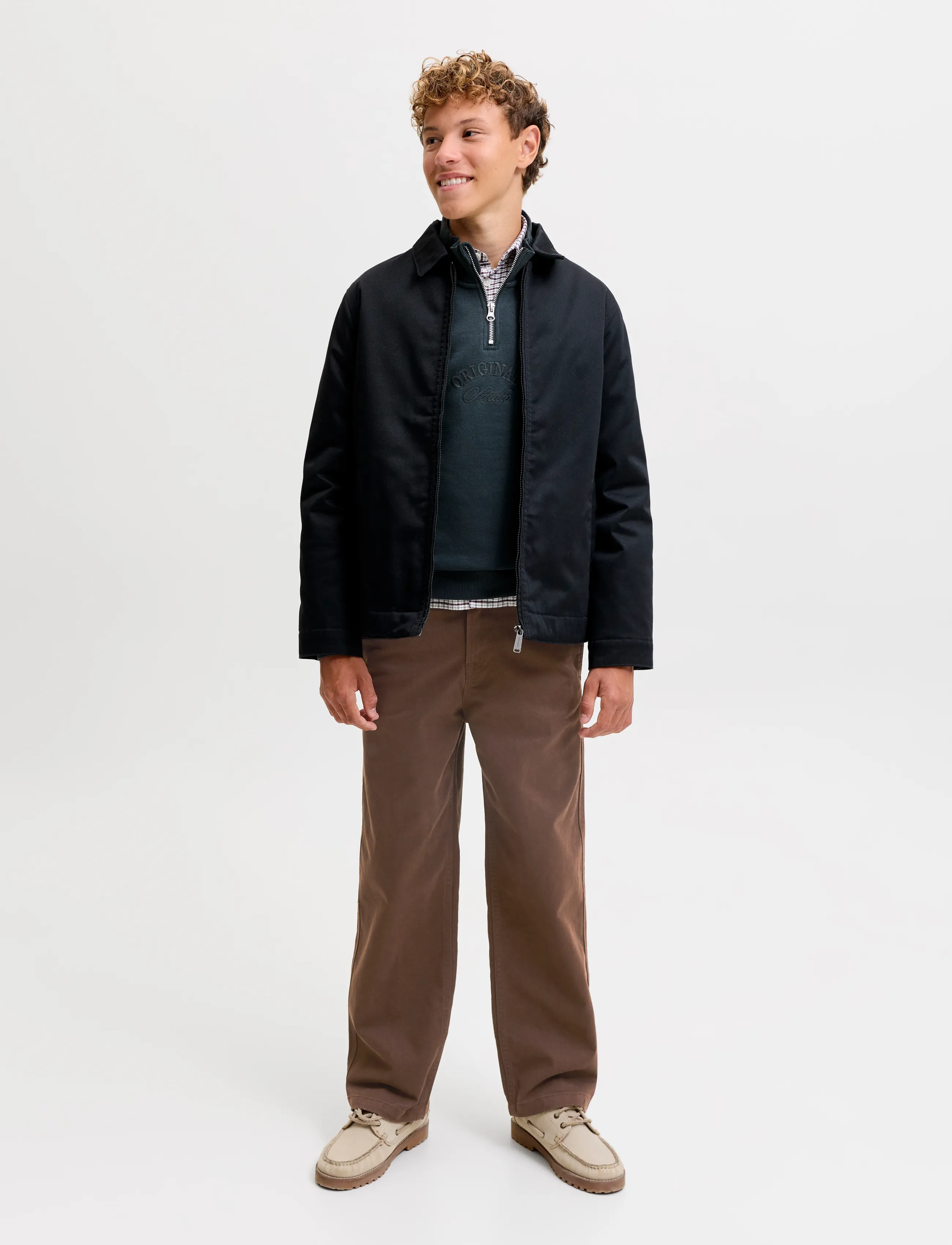 Jack & Jones - JPSTALEX ANDREJ 5 POCKET JNR - chinos - cocoa - 4