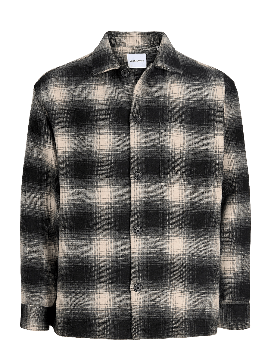 Jack & Jones - JJESOHO OLLIE OVERSHIRT LS SN JNR - asphalt - 1