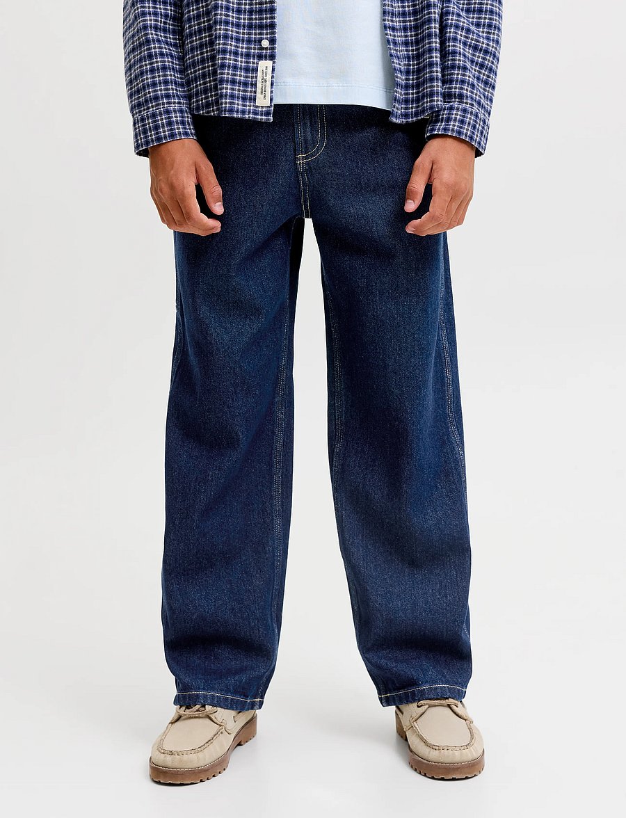 Jack & Jones - JJIALEX JJCARPENTER AT 561 JNR - blue denim - 0