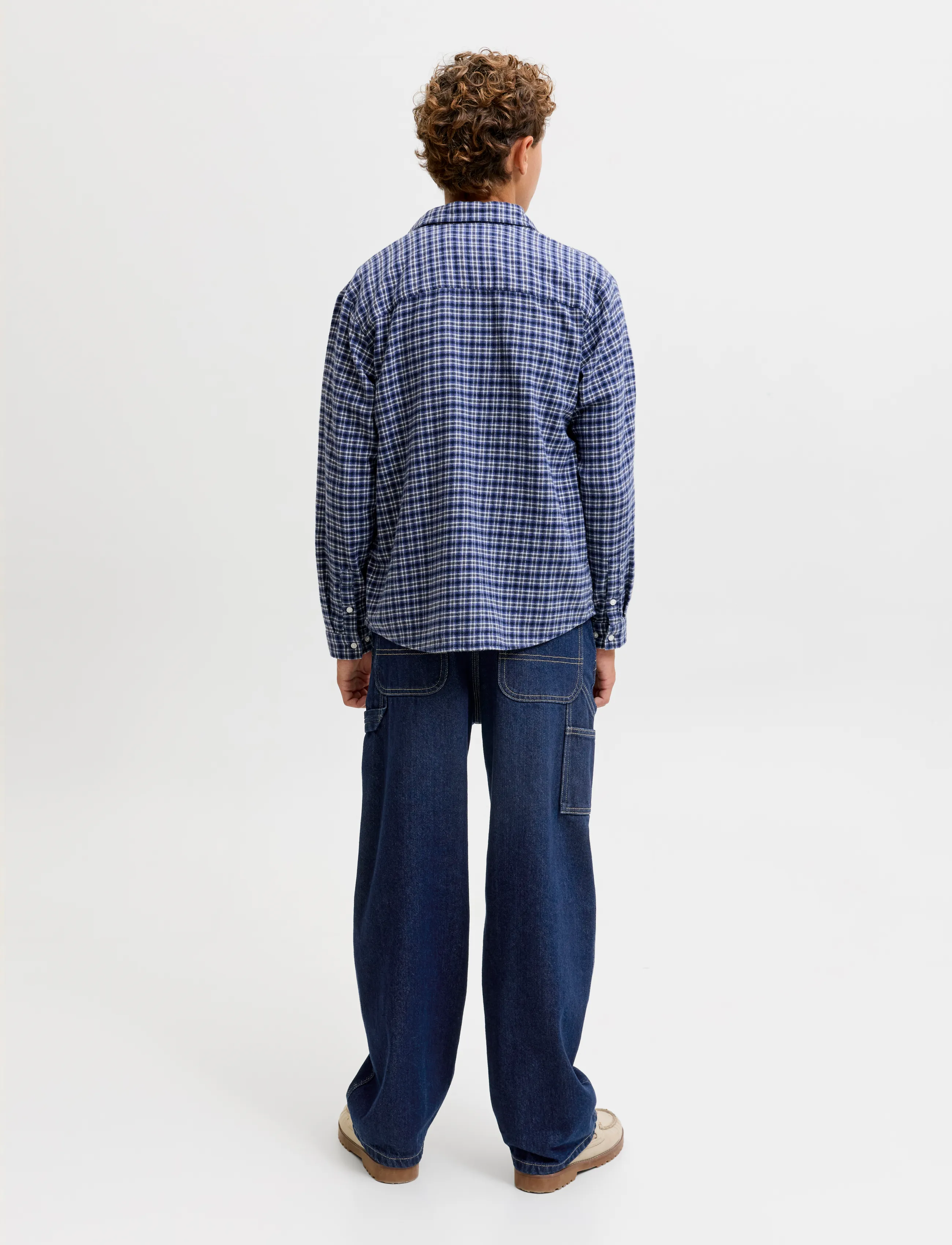 Jack & Jones - JJIALEX JJCARPENTER AT 561 JNR - blue denim - 3