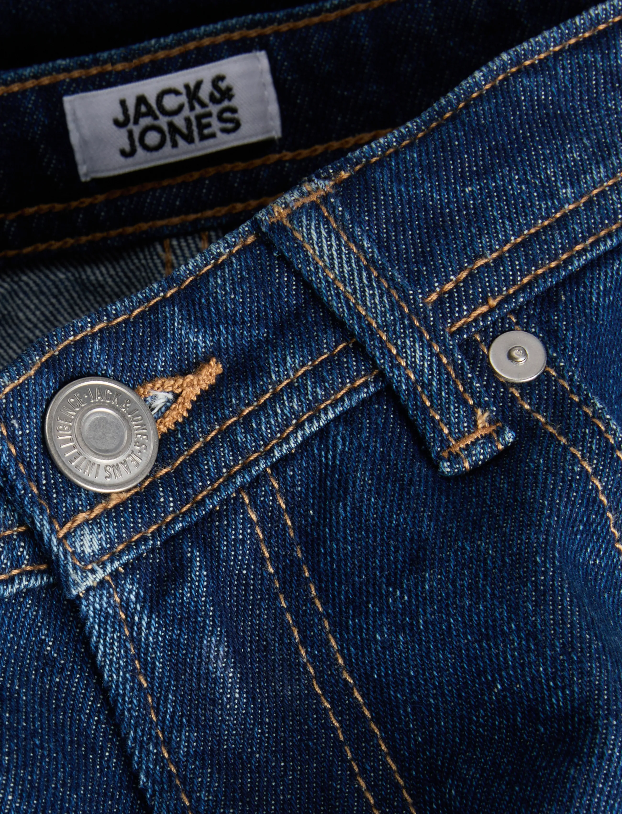Jack & Jones - JJIALEX JJORGINAL AT 637 JNR - loose jeans - blue denim - 2