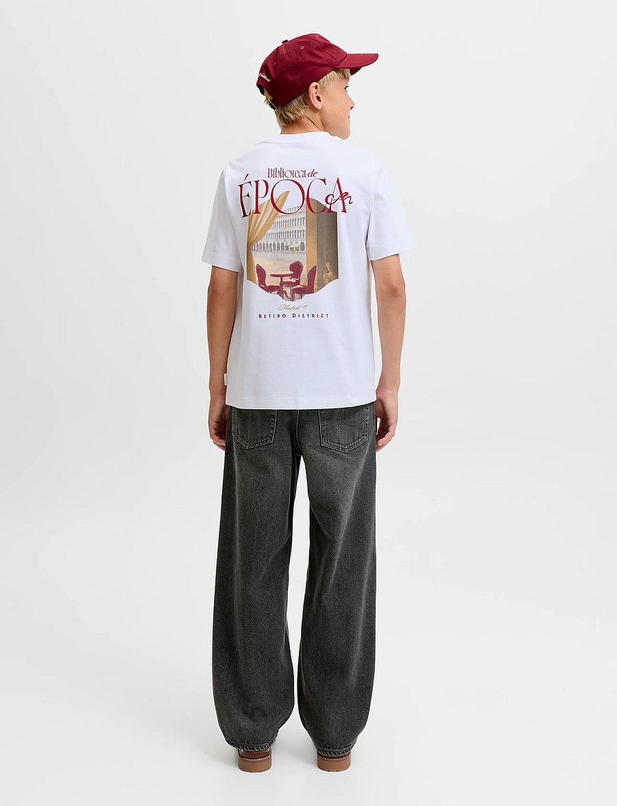 Jack & Jones - JJIALEX JJORIGINAL AT 282 JNR - loose jeans - black denim - 3