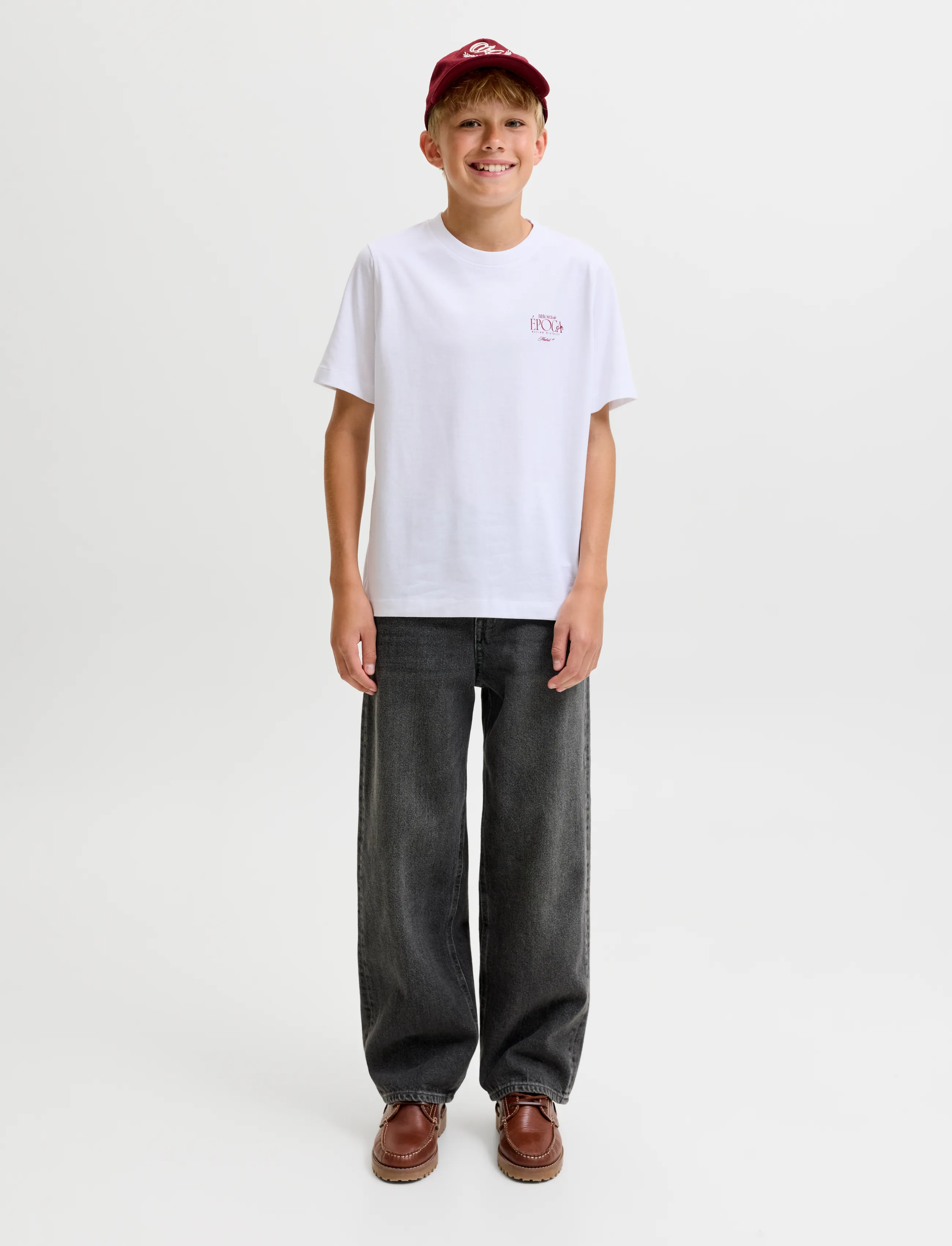 Jack & Jones - JJIALEX JJORIGINAL AT 282 JNR - loose jeans - black denim - 4