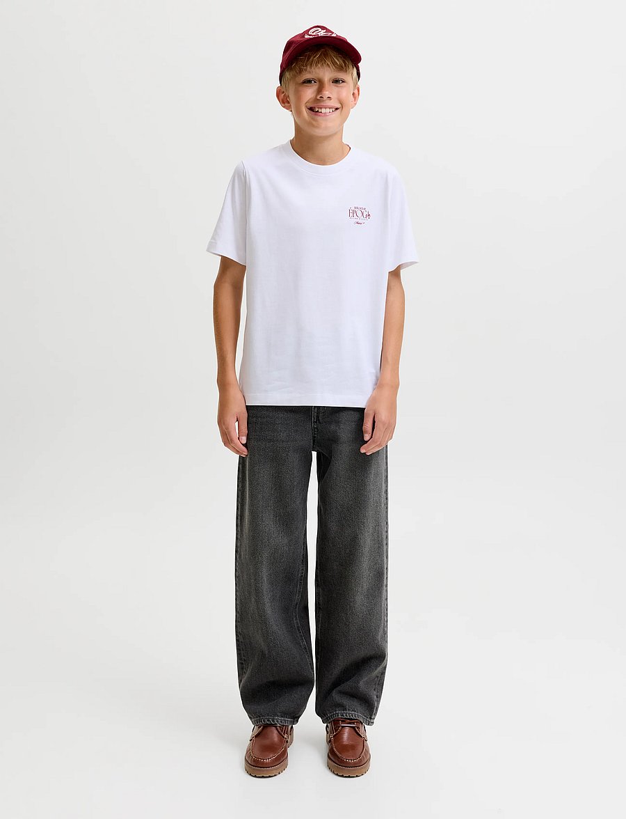 Jack & Jones - JJIALEX JJORIGINAL AT 282 JNR - loose jeans - black denim - 4