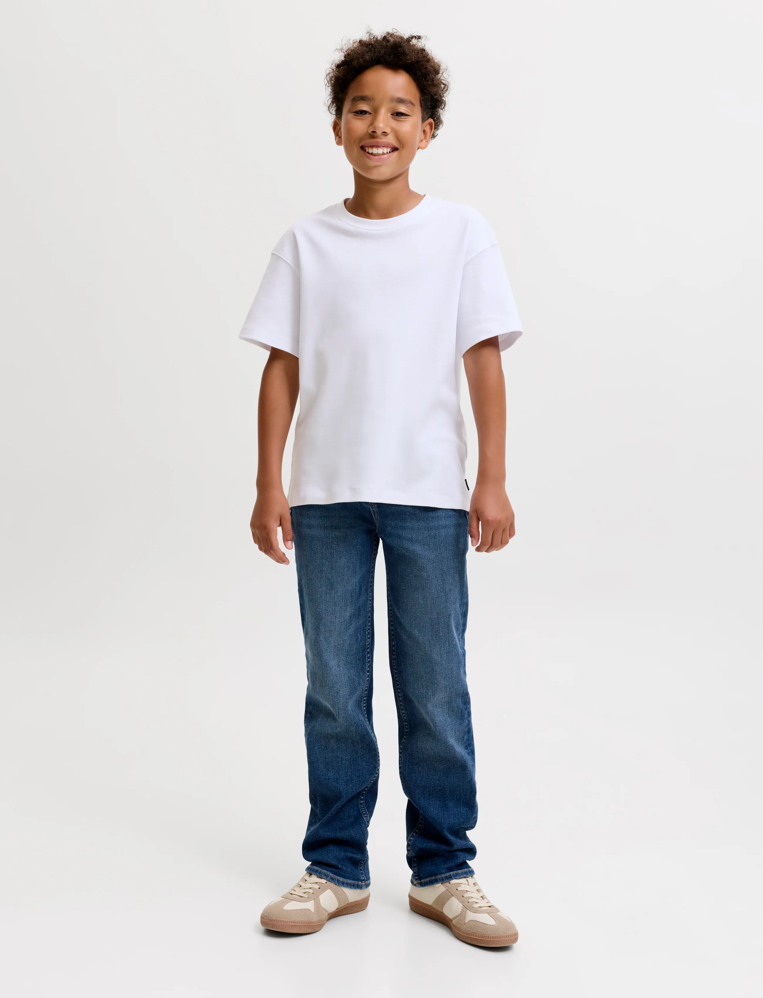 Jack & Jones - JJICLARK JJORIGINAL AKM 295 NOOS JNR - regular jeans - blue denim - 4