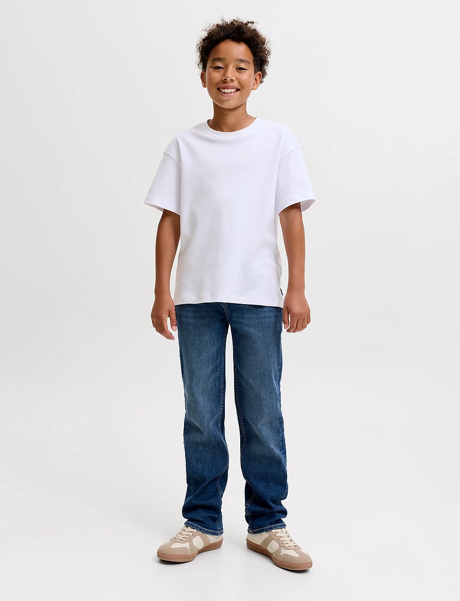 Jack & Jones - JJICLARK JJORIGINAL AKM 295 NOOS JNR - regular jeans - blue denim - 4