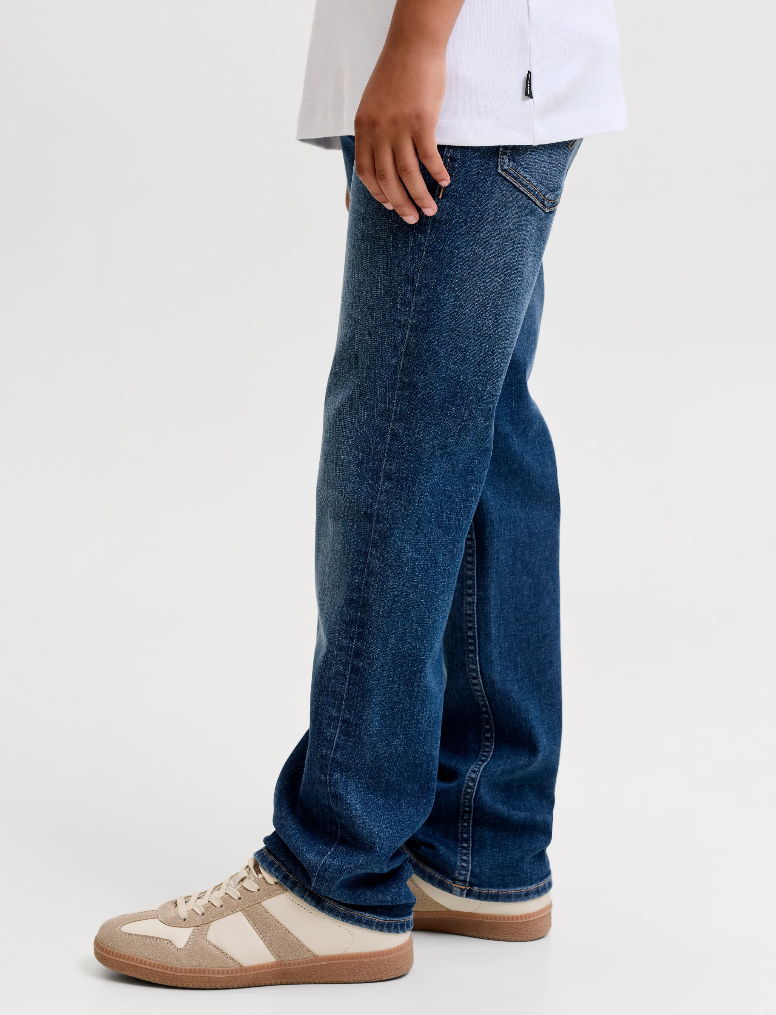 Jack & Jones - JJICLARK JJORIGINAL AKM 295 NOOS JNR - regular jeans - blue denim - 5