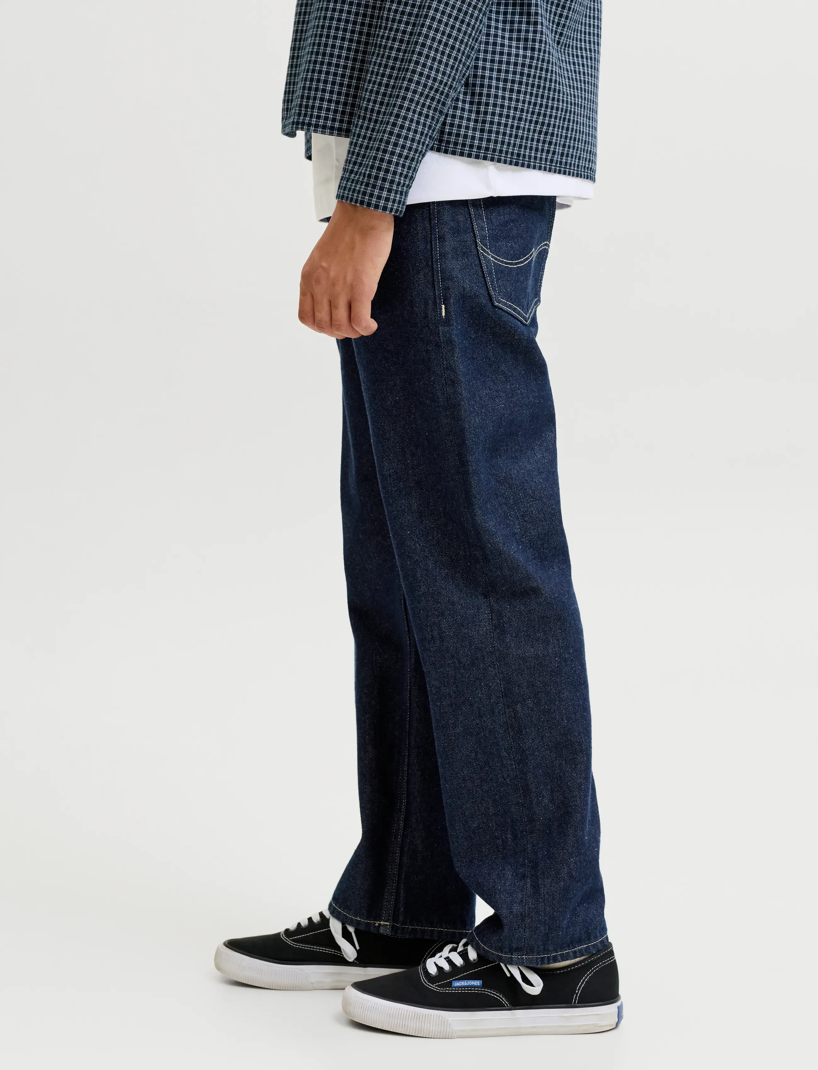 Jack & Jones - JJICHRIS JJORIGINAL AKM 201 SN JNR - loose jeans - blue denim - 5