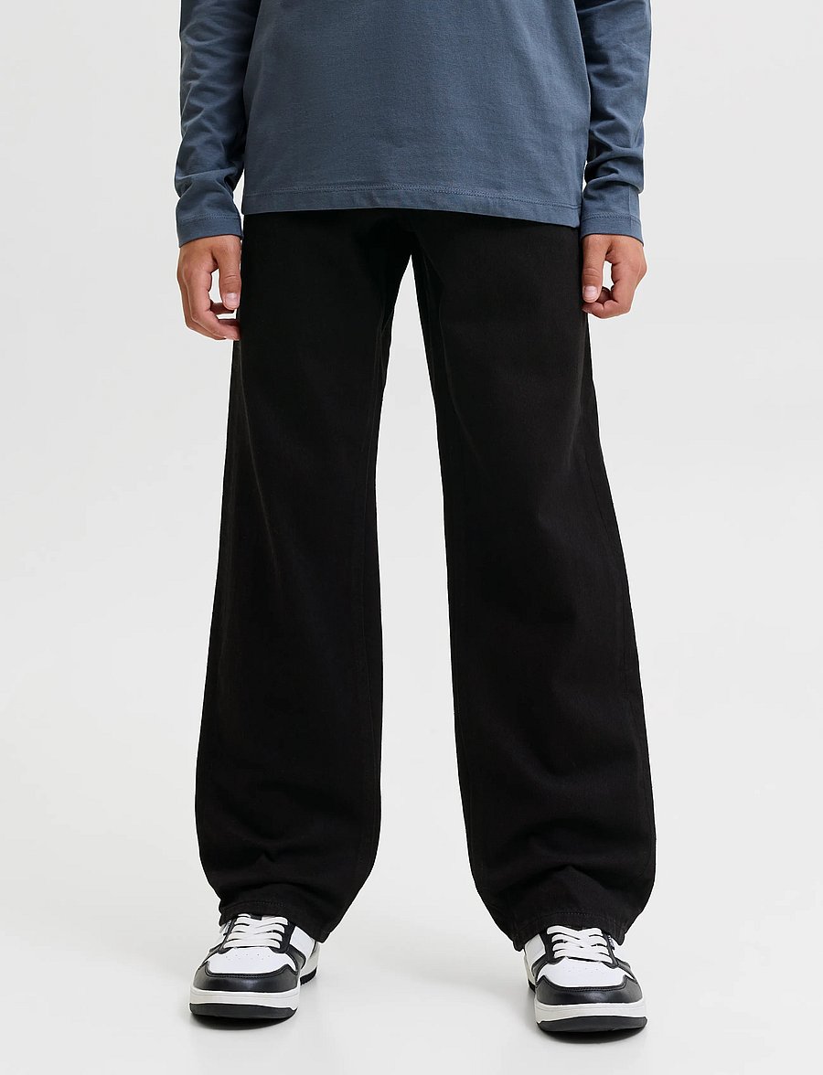 Jack & Jones - JJICHRIS JJORIGINAL SQ 740 SN JNR - loose jeans - black denim - 0