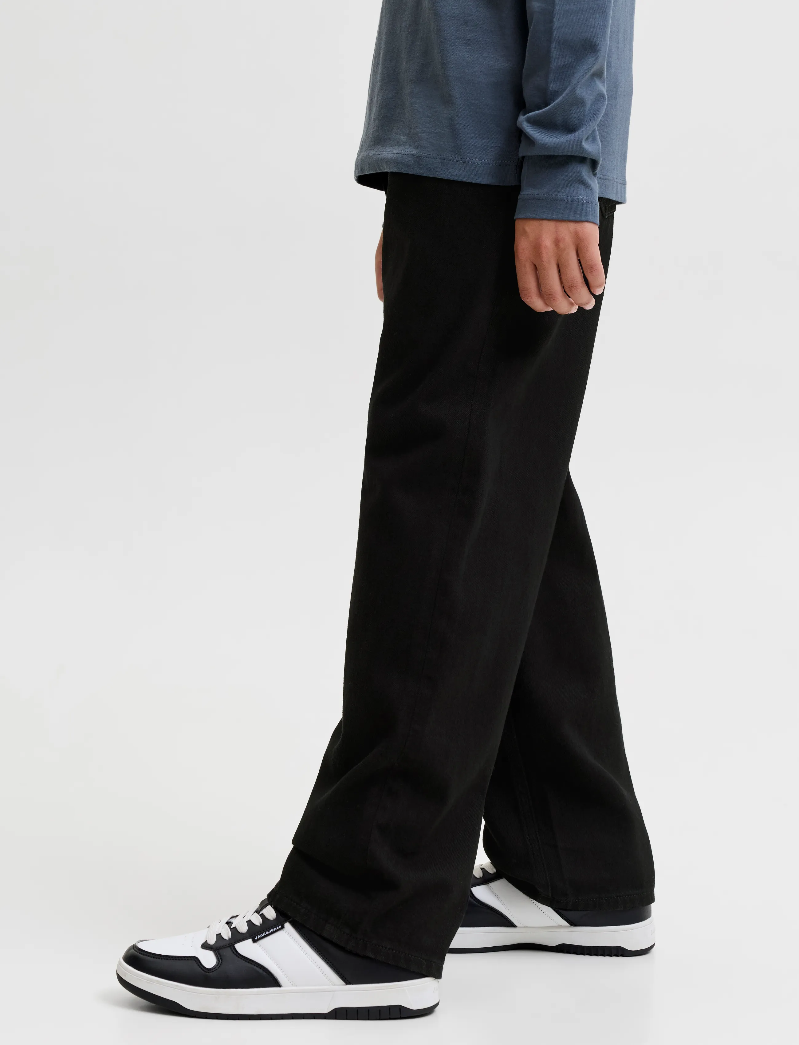 Jack & Jones - JJICHRIS JJORIGINAL SQ 740 SN JNR - loose jeans - black denim - 5