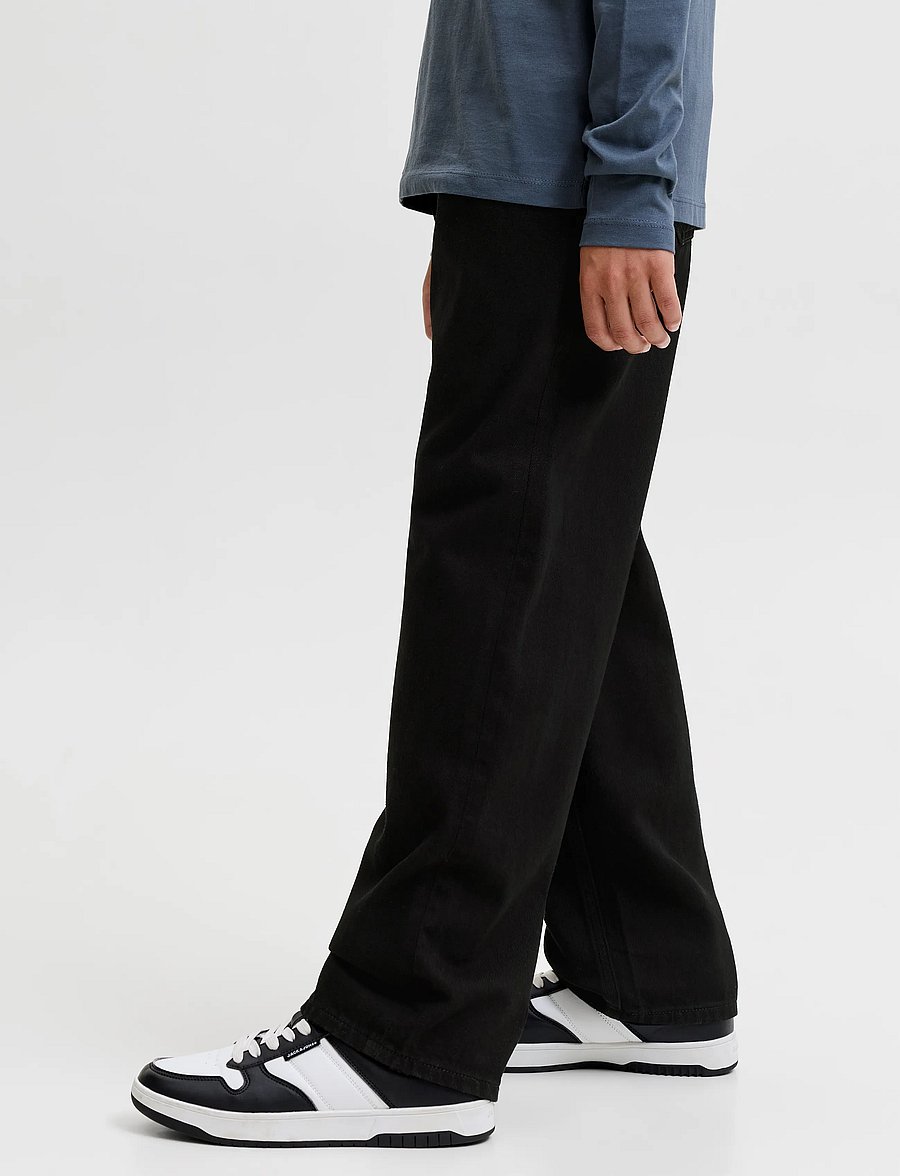 Jack & Jones - JJICHRIS JJORIGINAL SQ 740 SN JNR - loose jeans - black denim - 5