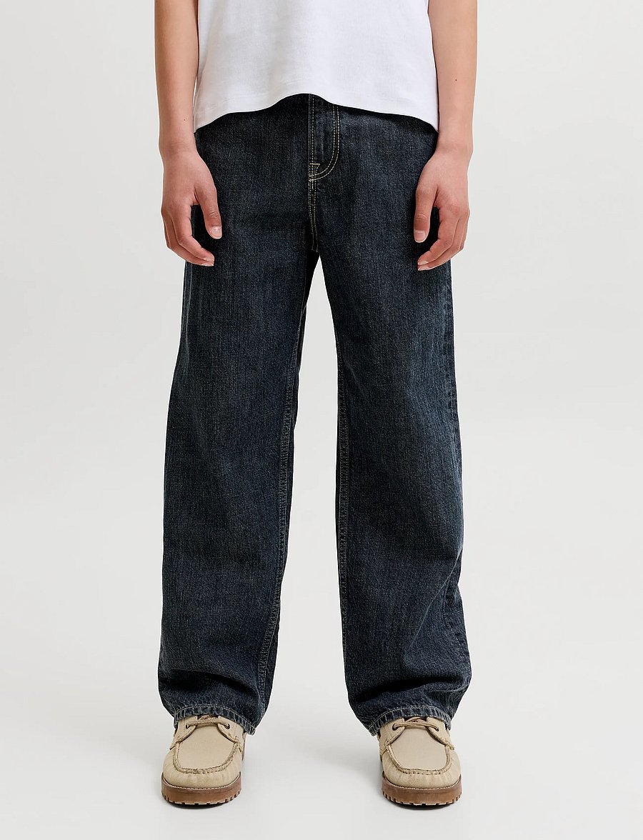 Jack & Jones - JJIALEX JJORIGINAL AKM 197 SN JNR - loose jeans - blue denim - 0