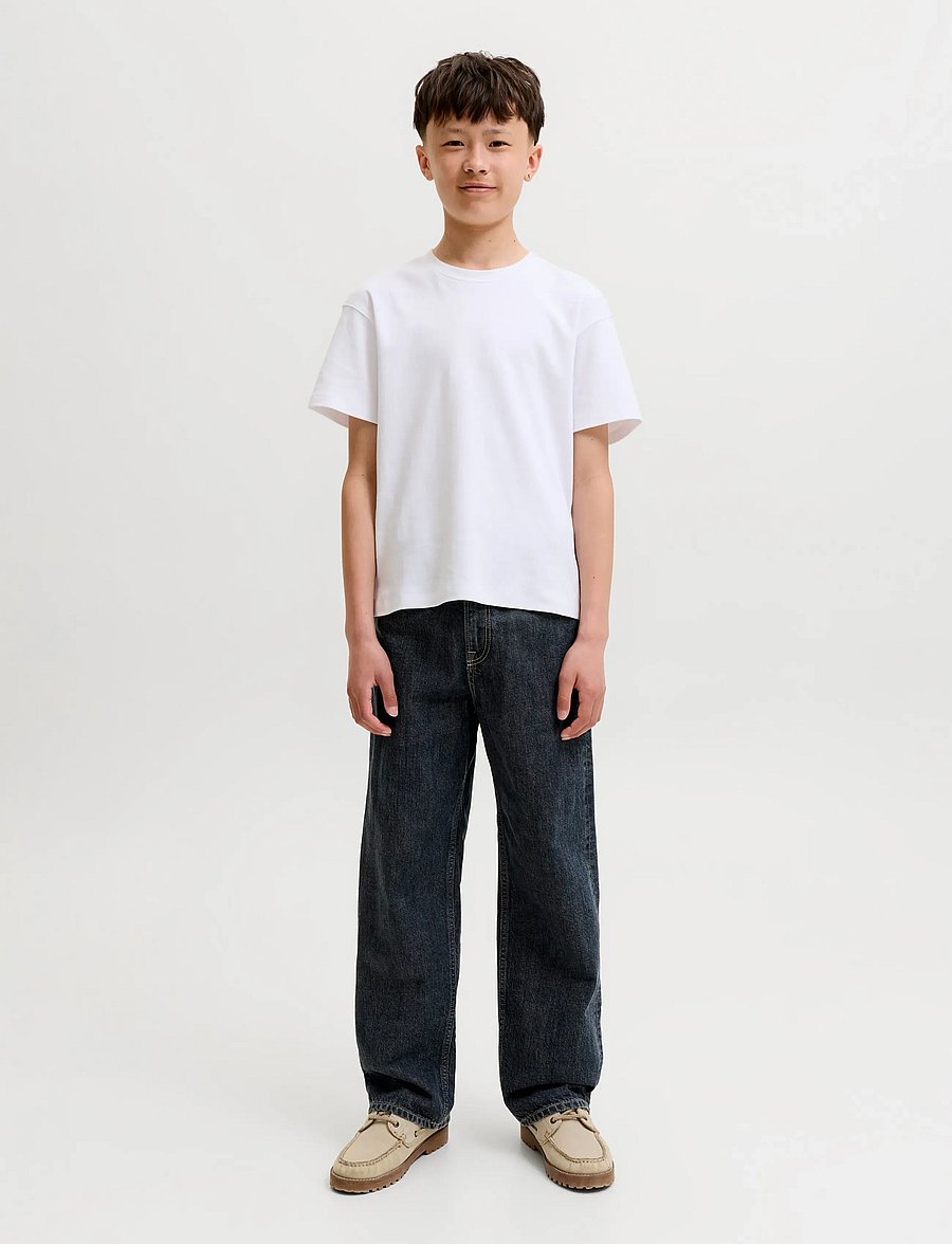Jack & Jones - JJIALEX JJORIGINAL AKM 197 SN JNR - loose jeans - blue denim - 4