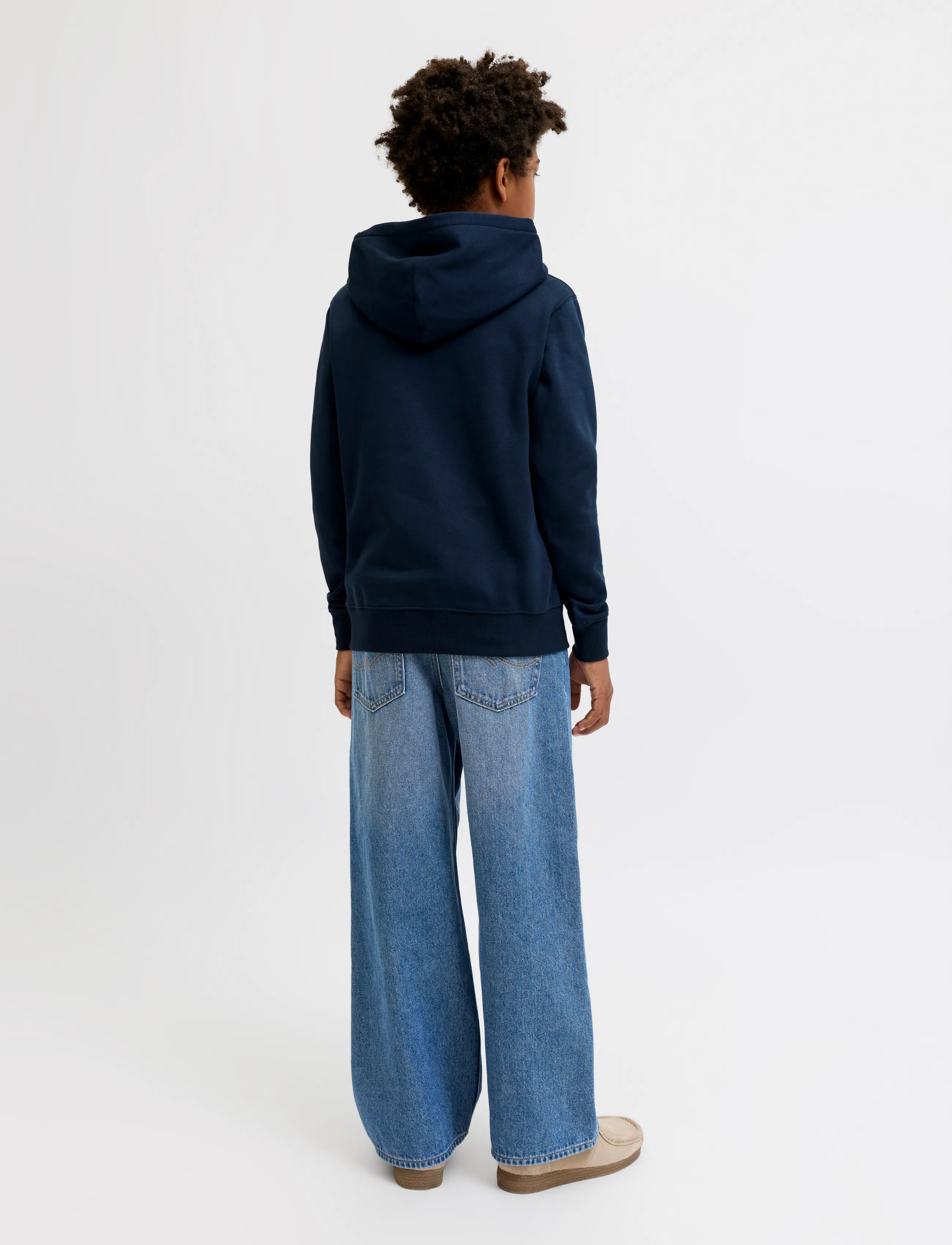 Jack & Jones - JJIDAVE JJORIGINAL AKM 200 NOOS JNR - alt laienevad teksad - blue denim - 3
