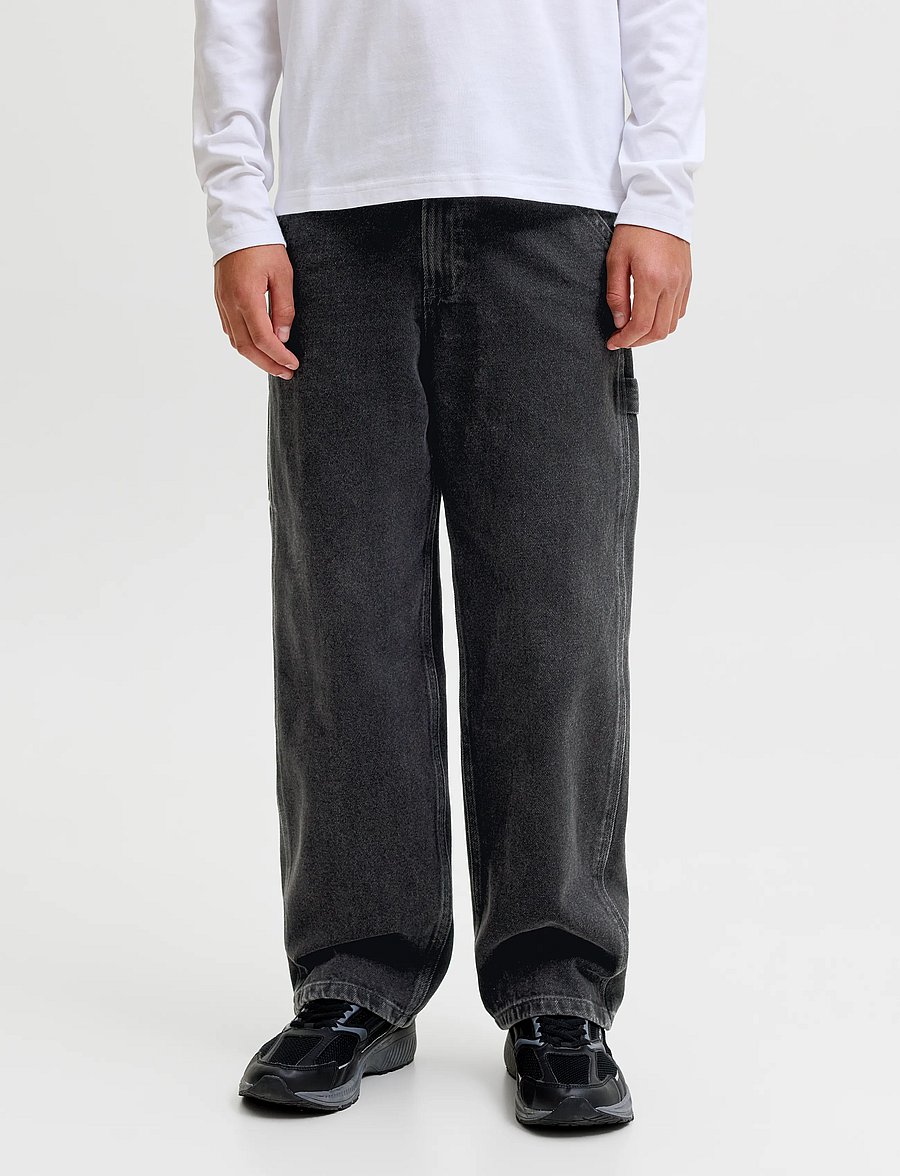Jack & Jones - JJIALEX JJCARPENTER AT 562 JNR - black denim - 0