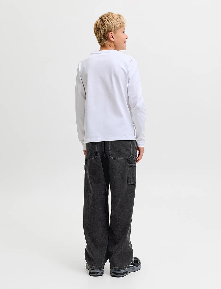 Jack & Jones - JJIALEX JJCARPENTER AT 562 JNR - black denim - 3