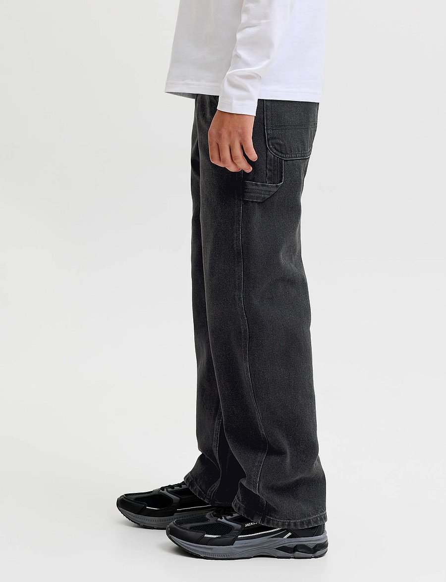 Jack & Jones - JJIALEX JJCARPENTER AT 562 JNR - black denim - 5