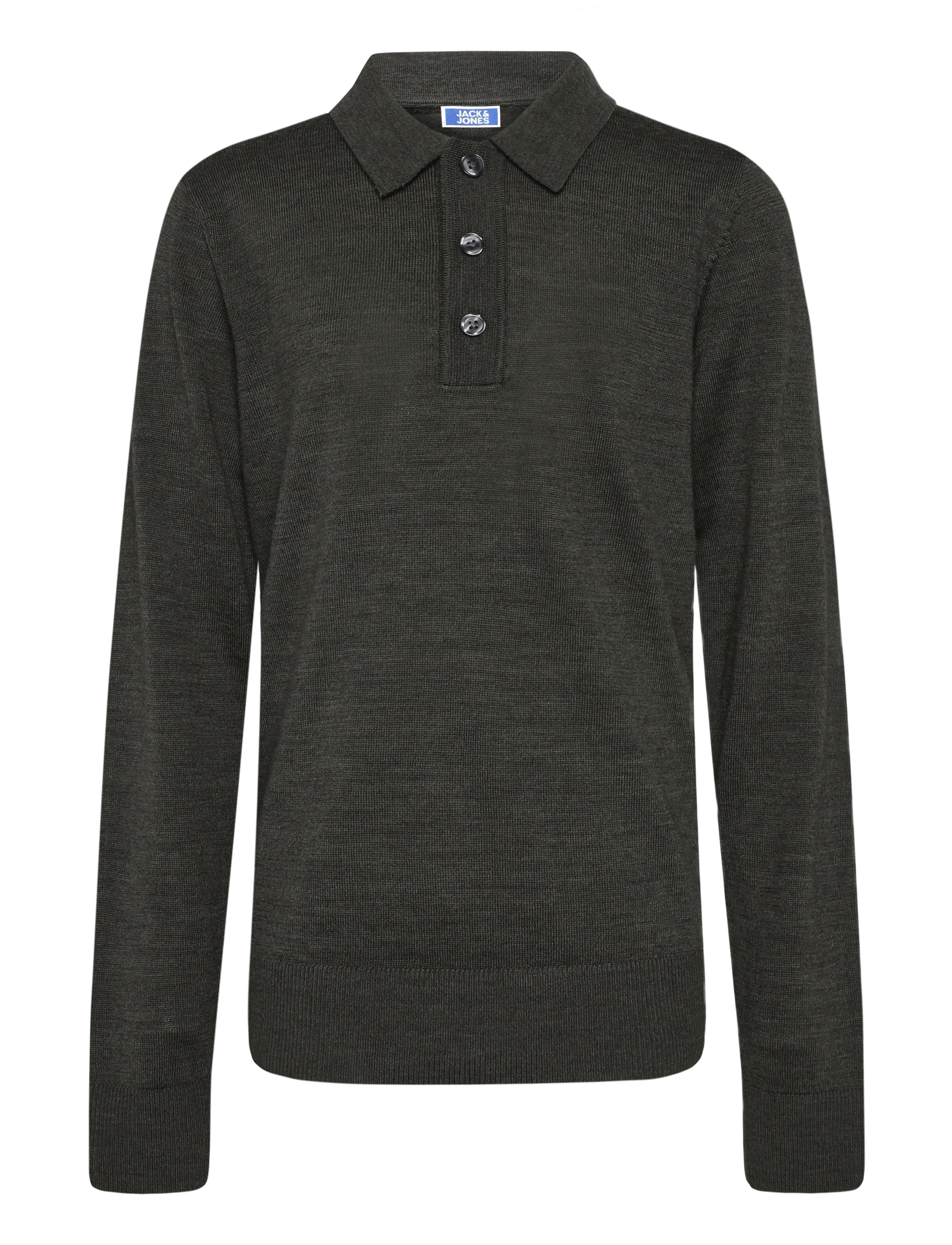 Jack & Jones JPRBLAMERINO KNIT POLO JNR - Stickade tröjor - ROSIN / khaki/green