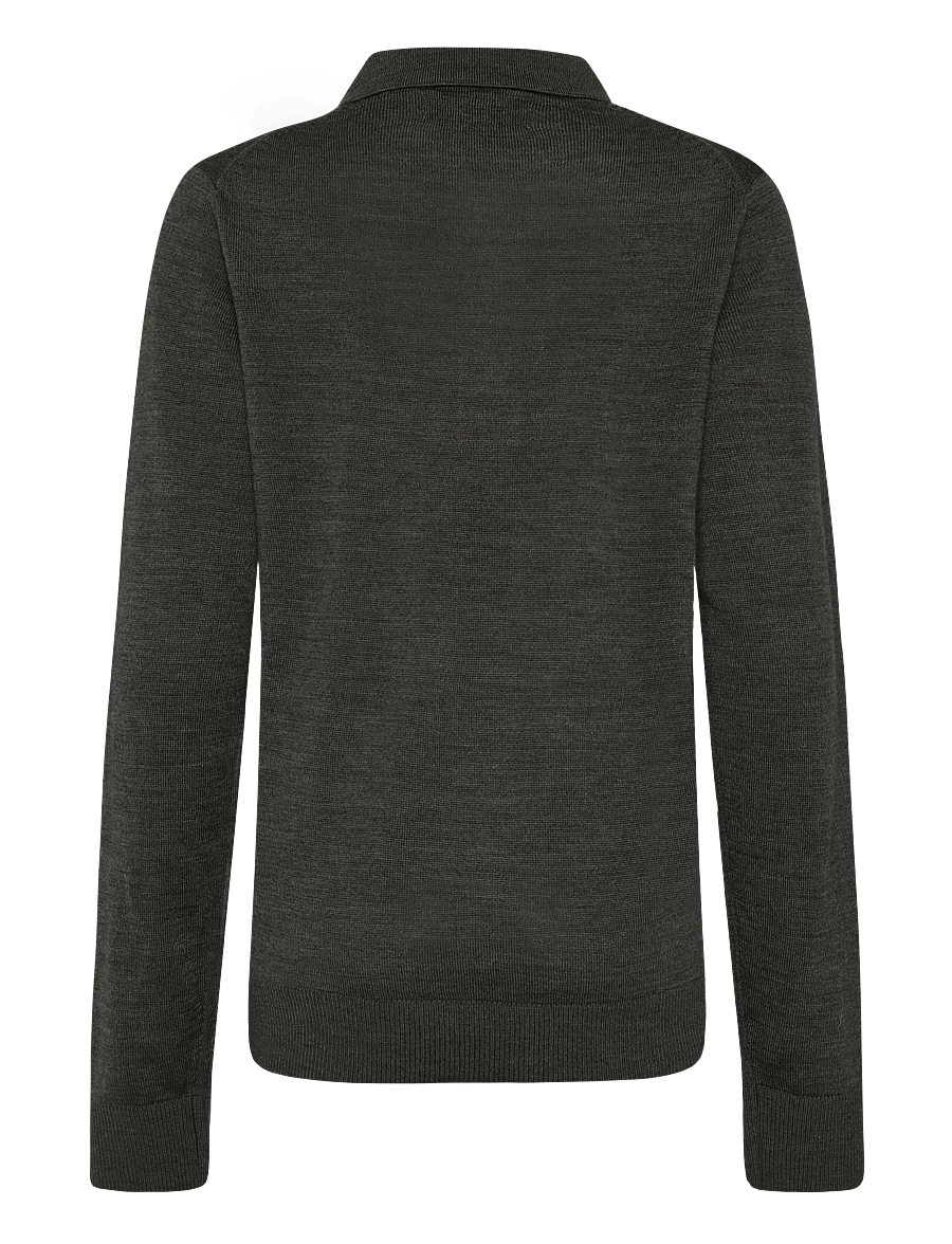 Jack & Jones - JPRBLAMERINO KNIT POLO JNR - långärmade pikéer - rosin - 1
