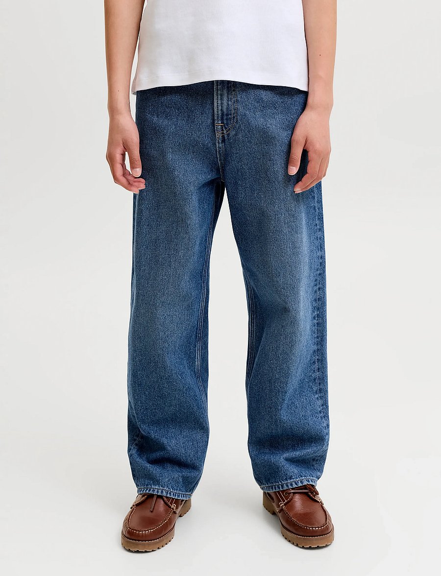 Jack & Jones - JJIALEX JJORIGINAL AKM 367 NOOS JNR - loose jeans - blue denim - 0