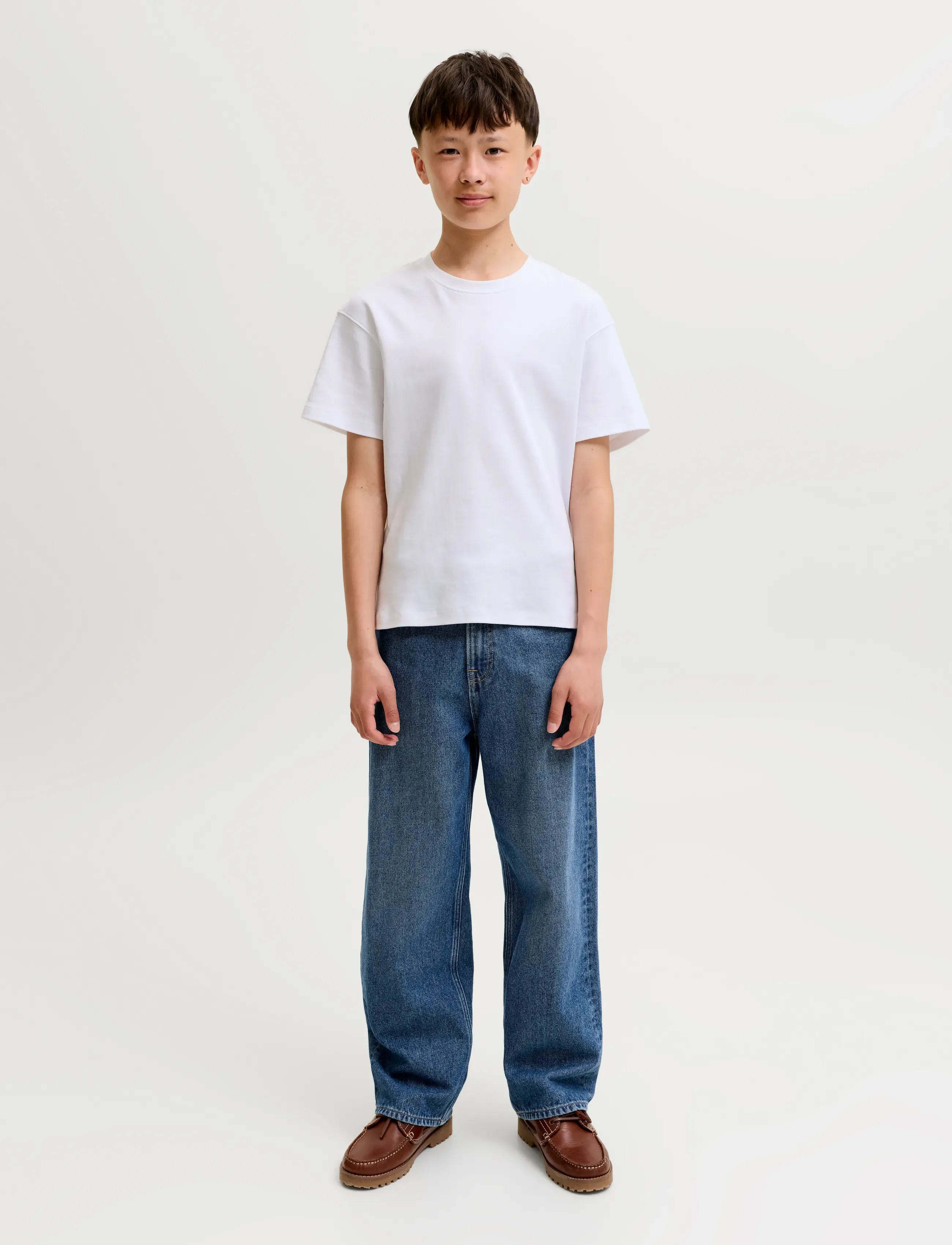 Jack & Jones - JJIALEX JJORIGINAL AKM 367 NOOS JNR - loose jeans - blue denim - 4