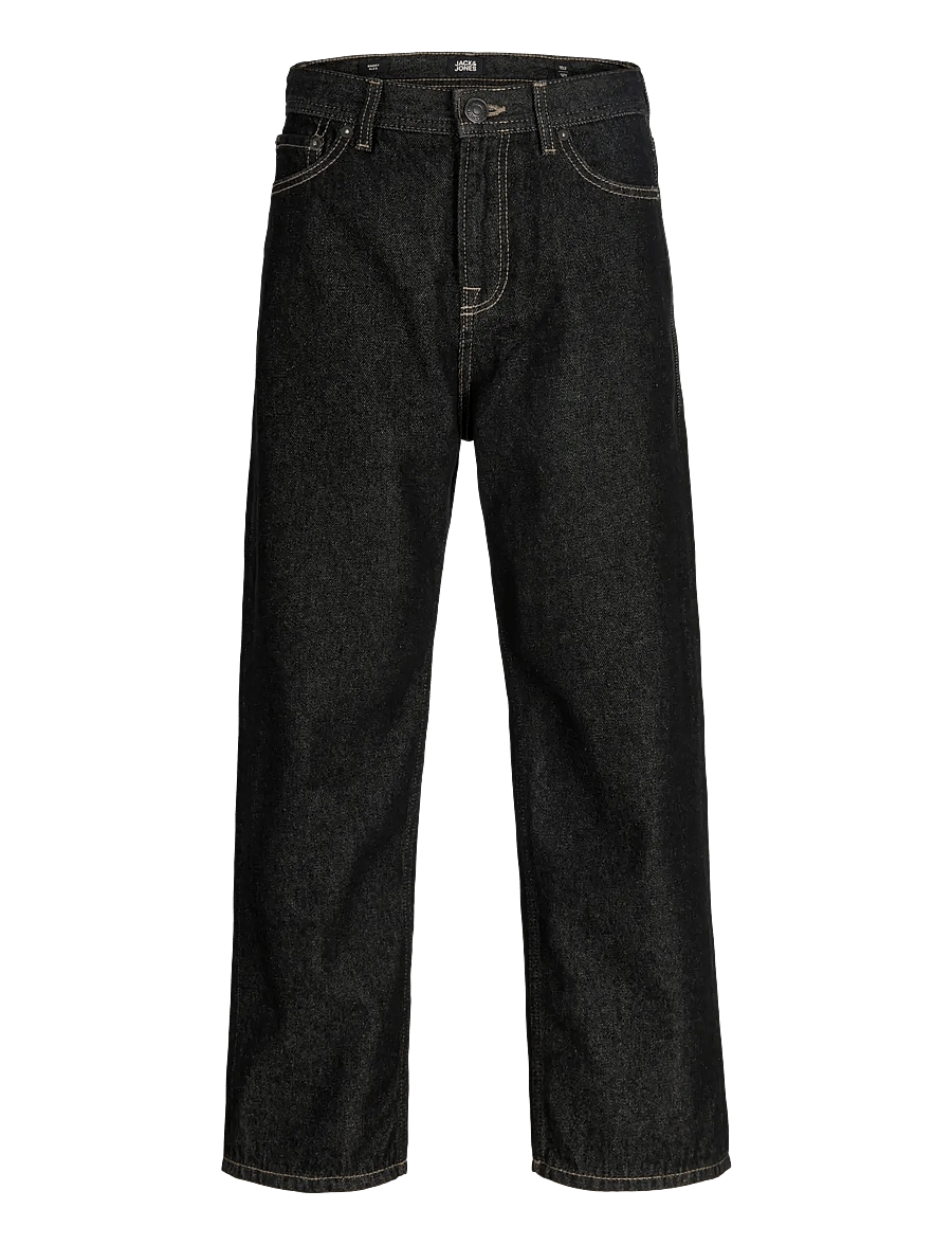 Jack & Jones - JJIALEX JJORIGINAL AKM 368 SN JNR - loose jeans - black denim - 1