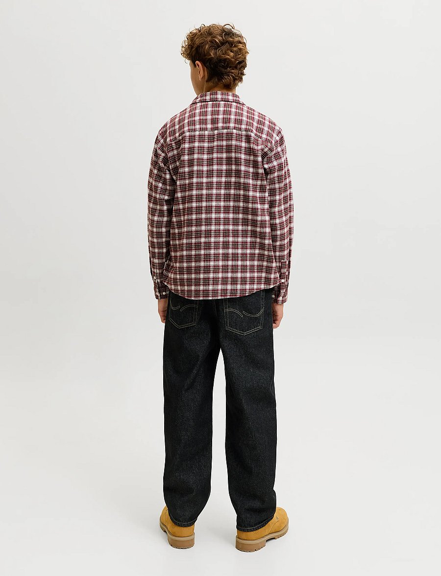 Jack & Jones - JJIALEX JJORIGINAL AKM 368 SN JNR - loose jeans - black denim - 3