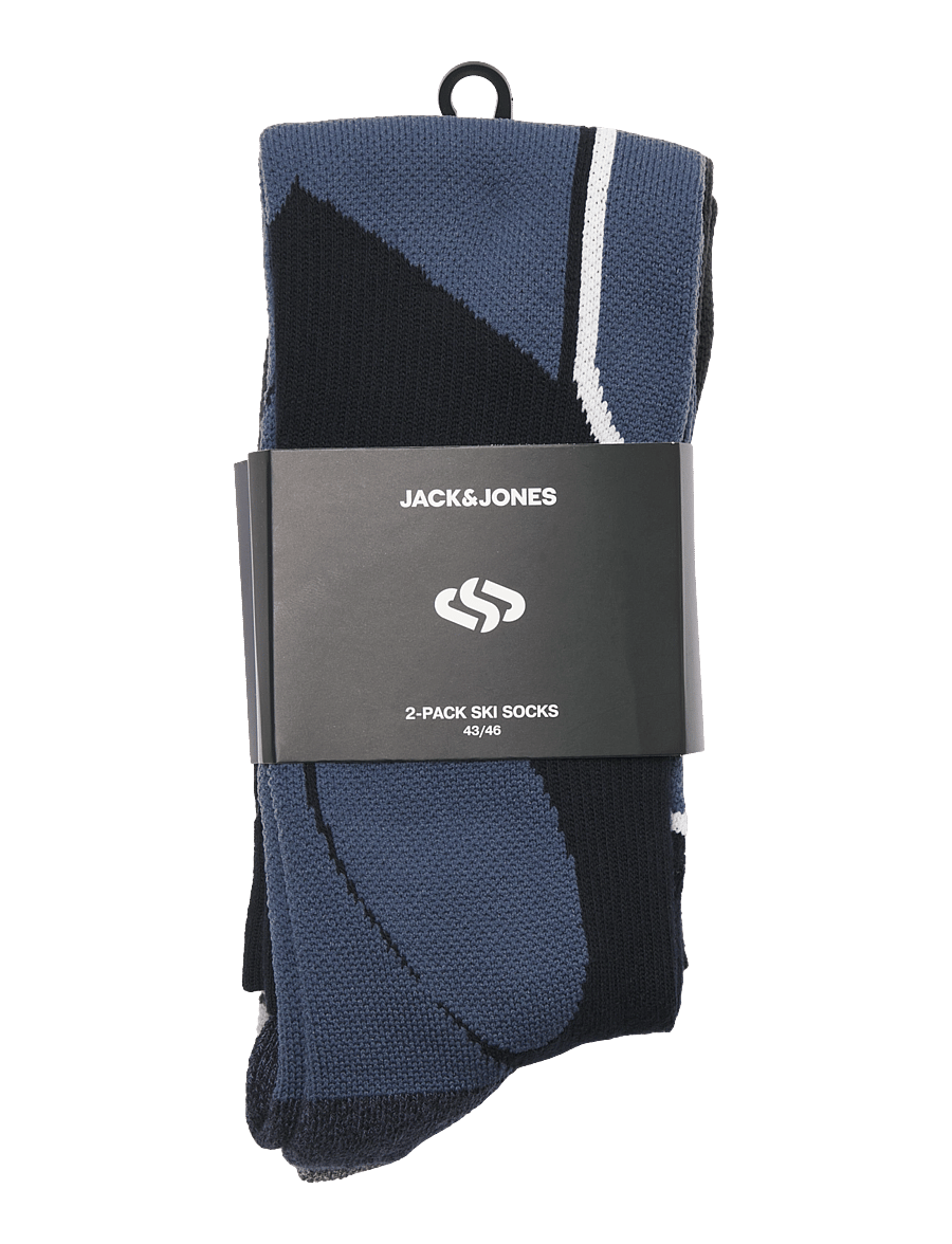 Jack & Jones - JACSKI SOCKS 2 PACK SKI AW26 JNR - strumpor - sky captain - 1