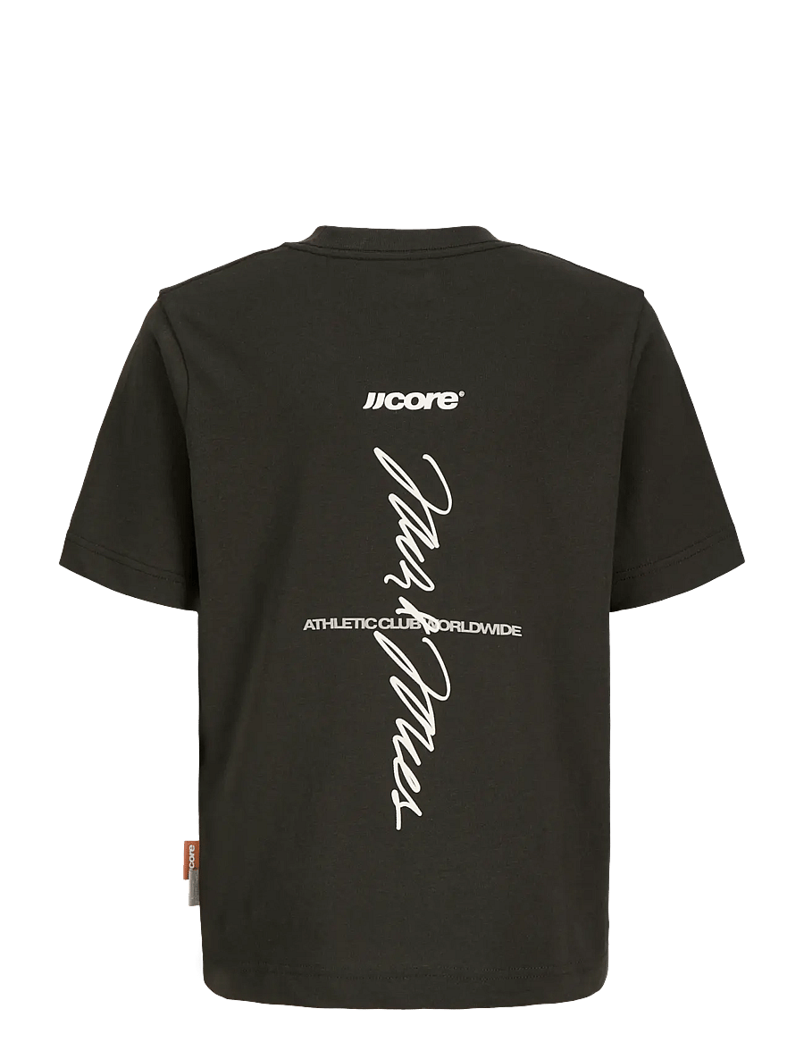 Jack & Jones - JCOCLUB BACK SCRIPT TEE SS CN SN JNR - peat - 2