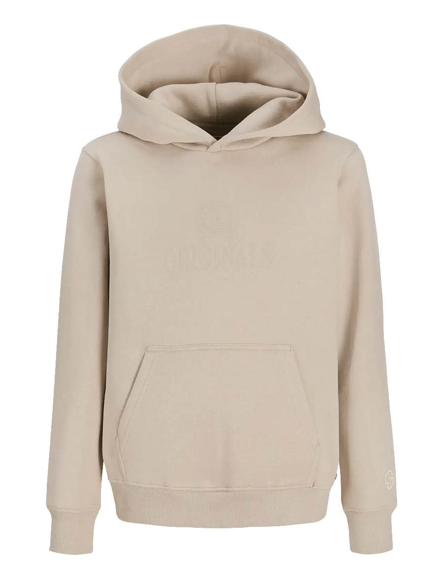 Jack & Jones - JORFREDERIKSBERG MONOGRAM SWEAT HOOD JN - feather gray - 1