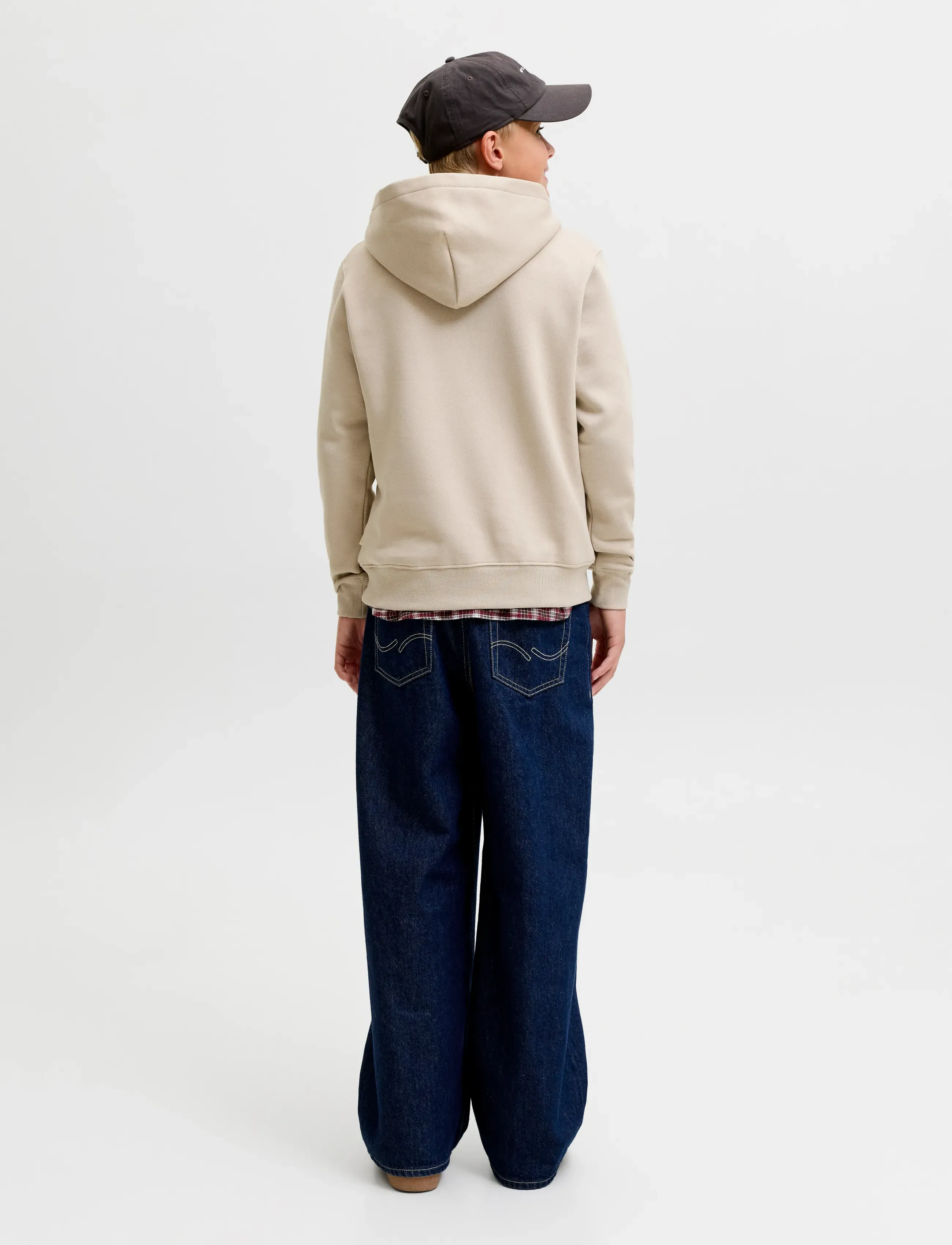 Jack & Jones - JORFREDERIKSBERG MONOGRAM SWEAT HOOD JN - feather gray - 3