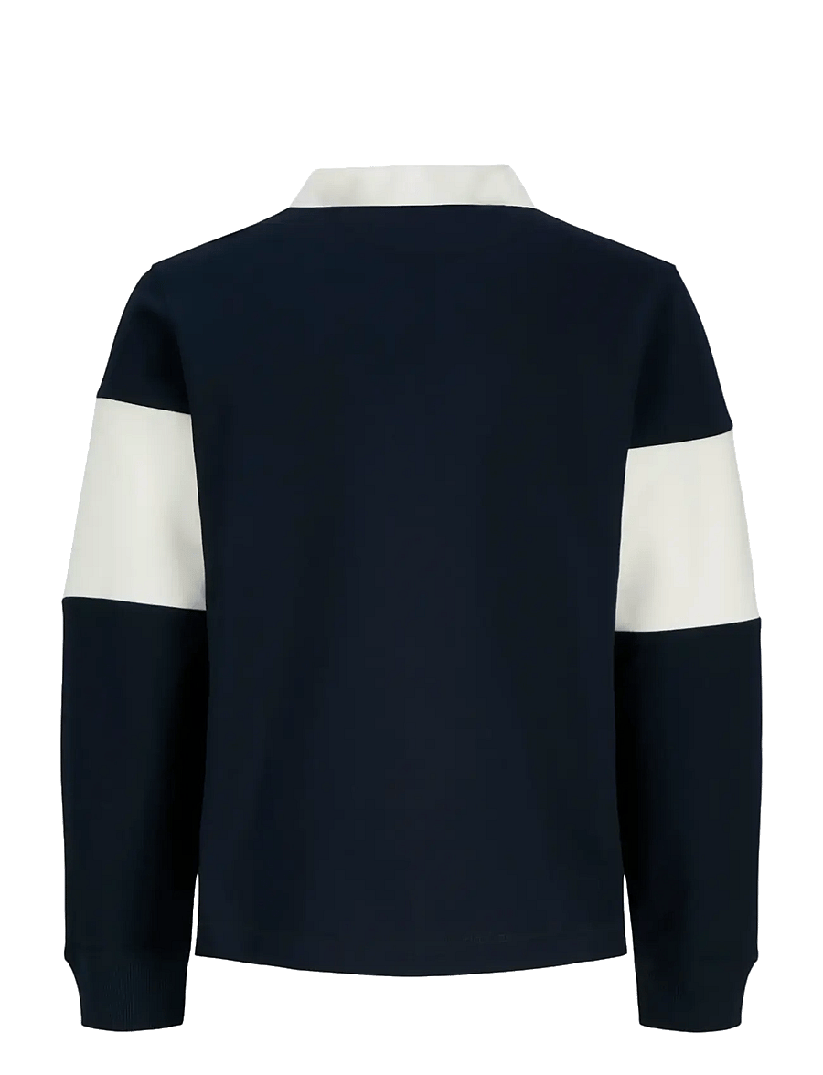 Jack & Jones - JORFREDERIKSBERG BLOCKING SWEAT POLO JNR - sky captain - 2
