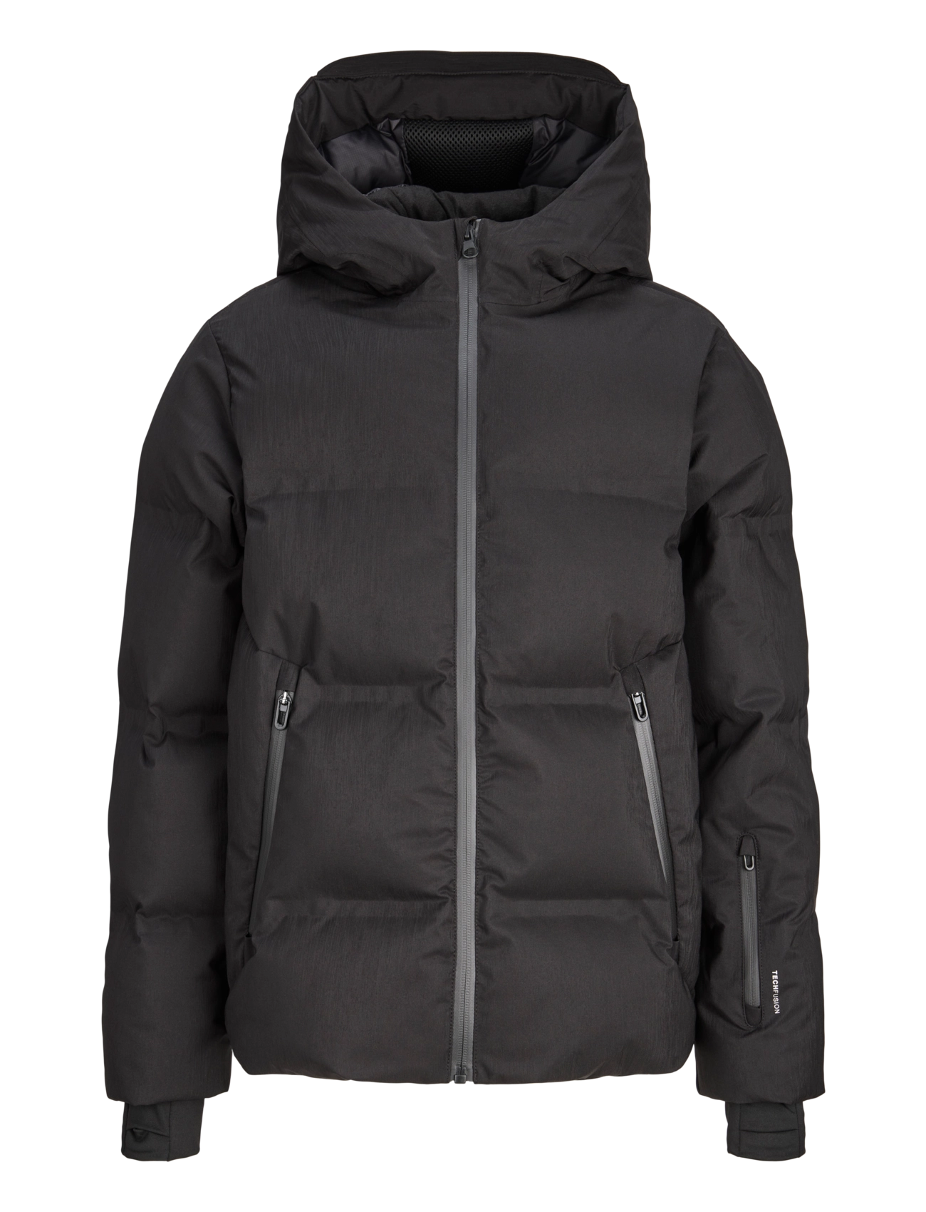 Jack & Jones JCOFUSION TECHNICAL PUFFER JACKET  JNR - Neuheiten - BLACK / black