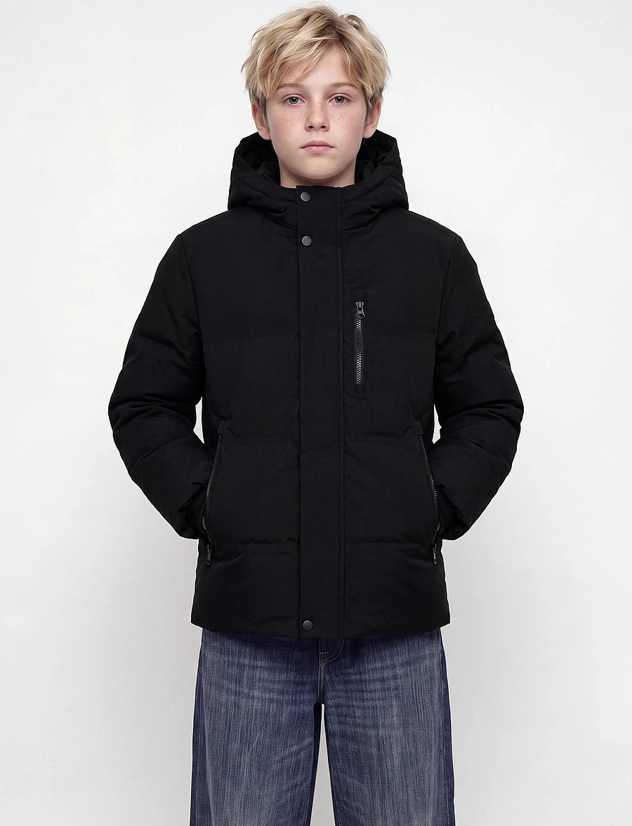 Jack & Jones - JCOTRACE ALPHA PUFFER JACKET JNR - termojackor - black - 0