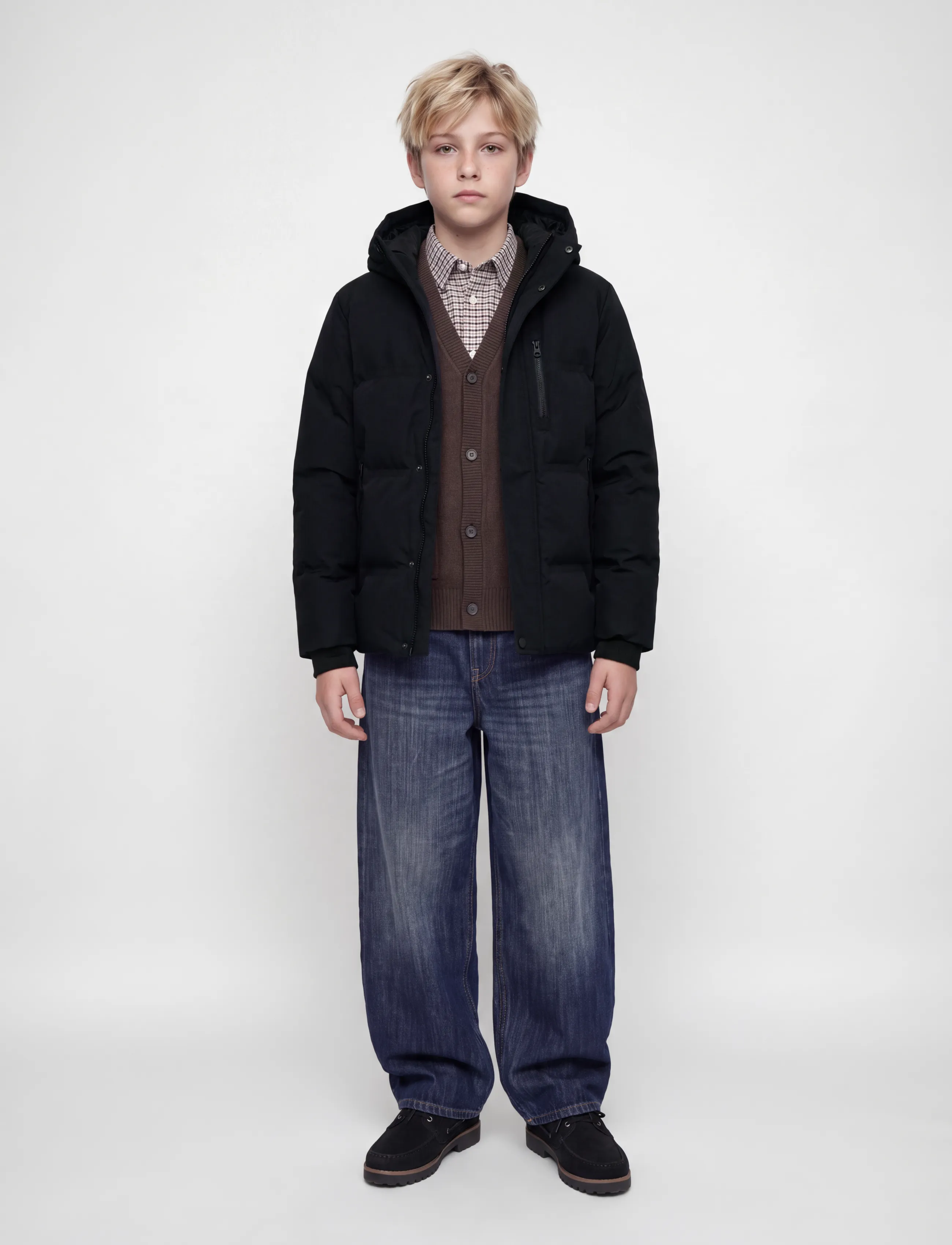 Jack & Jones - JCOTRACE ALPHA PUFFER JACKET JNR - black - 4