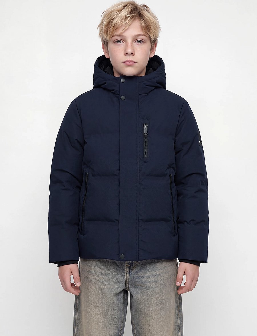Jack & Jones - JCOTRACE ALPHA PUFFER JACKET JNR - termojackor - sky captain - 0