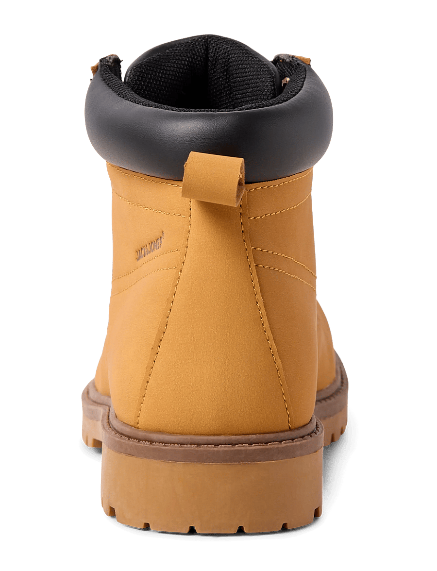 Jack & Jones - JFWTITAN WINTHER BOOT PU JNR - winterstiefel - golden yellow - 3