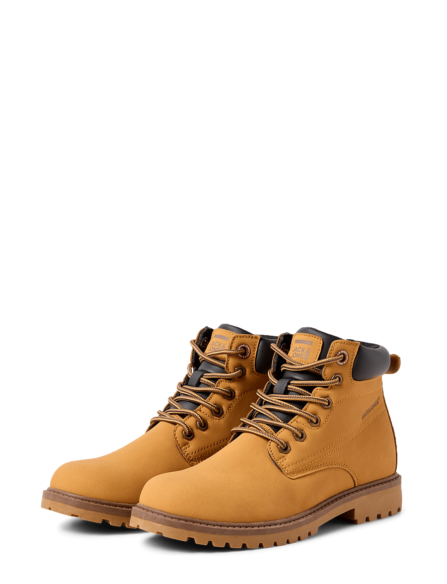 Jack & Jones - JFWTITAN WINTHER BOOT PU JNR - winterstiefel - golden yellow - 4