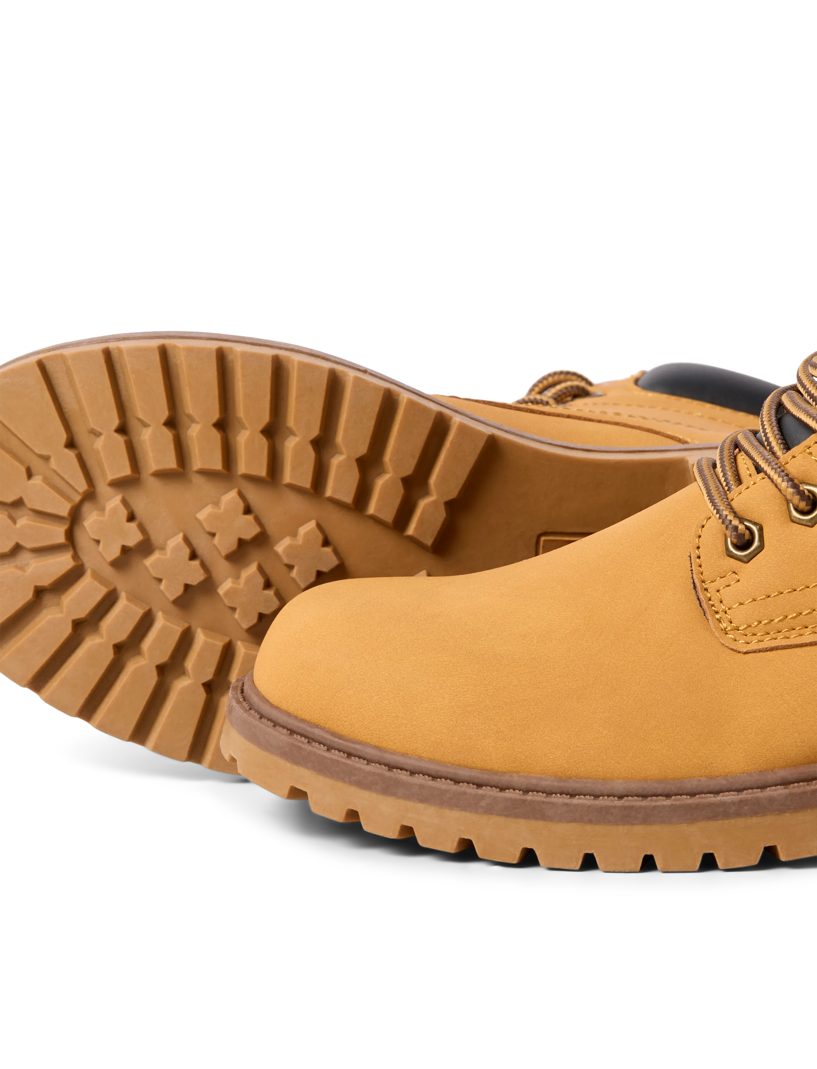 Jack & Jones - JFWTITAN WINTHER BOOT PU JNR - winter boots - golden yellow - 5