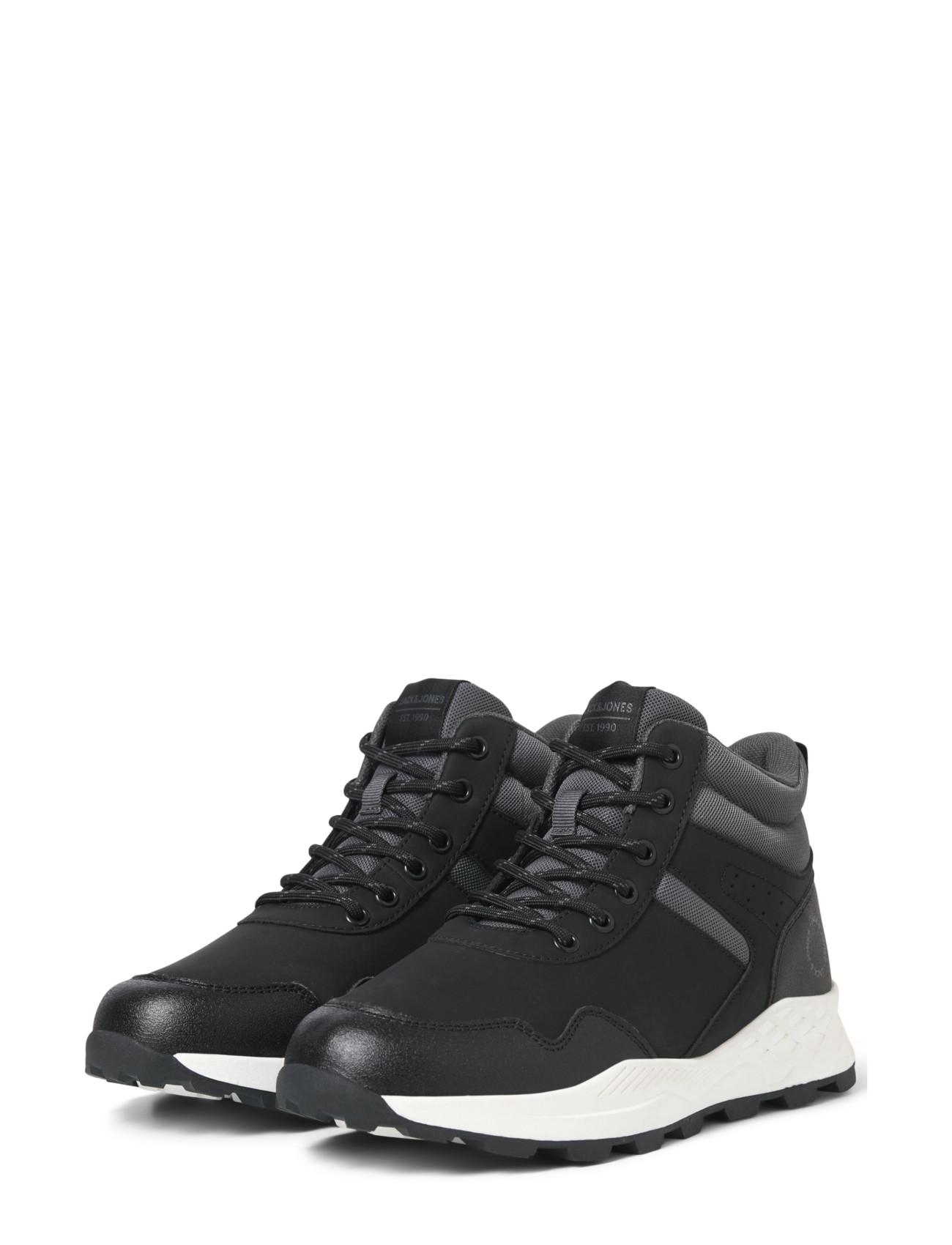 Jack & Jones - JFWTREK WINTHER BOOT PU JNR - winterstiefel - anthracite - 1