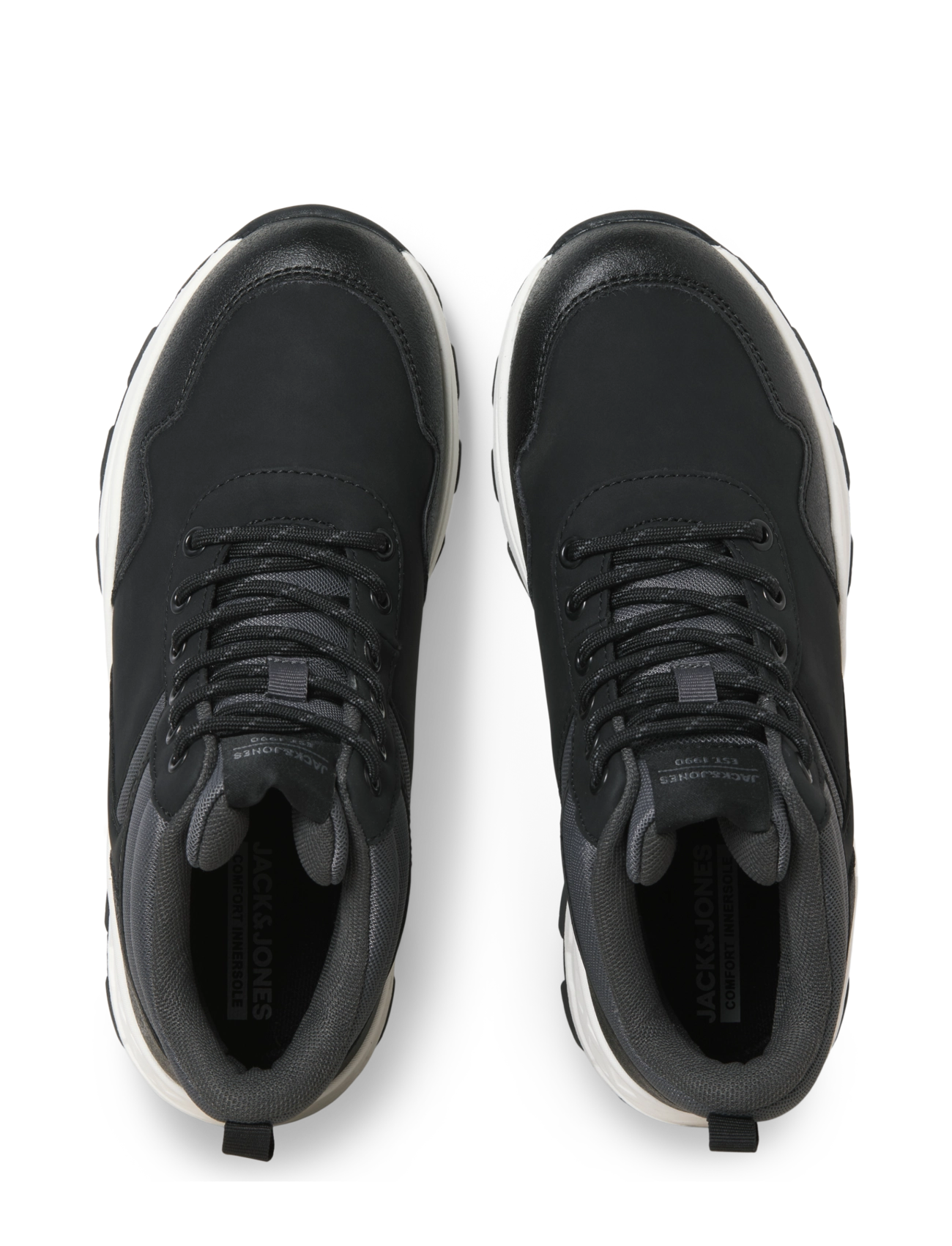 Jack & Jones - JFWTREK WINTHER BOOT PU JNR - winterstiefel - anthracite - 2