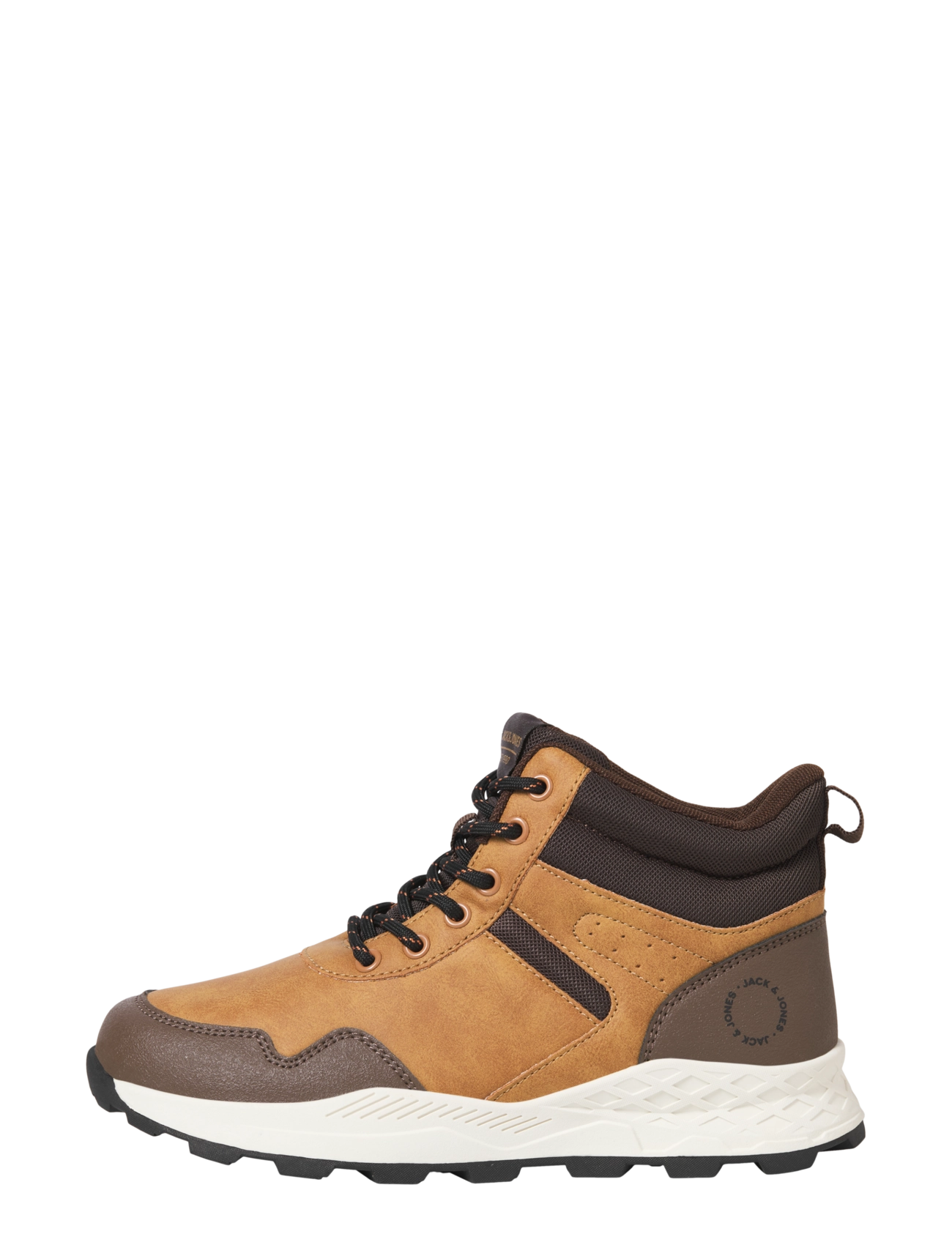 Jack & Jones JFWTREK WINTHER BOOT PU JNR - Vintersport - GOLDEN YELLOW / brown